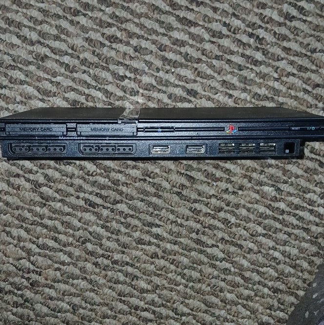 Sony PlayStation 2 Slim Black SCPH-70012 NTSC Console with DVD Playback