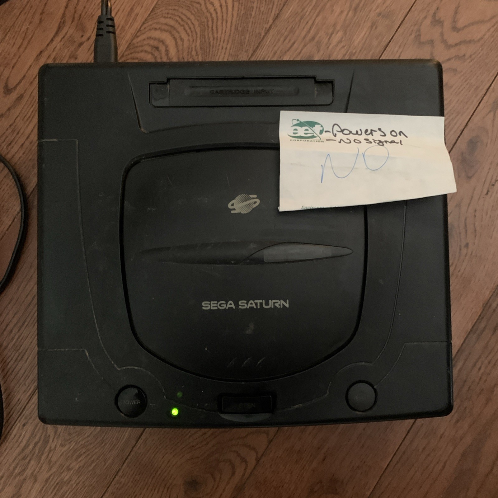 SEGA Saturn System Non Functional AS IS For Parts or Repair Only