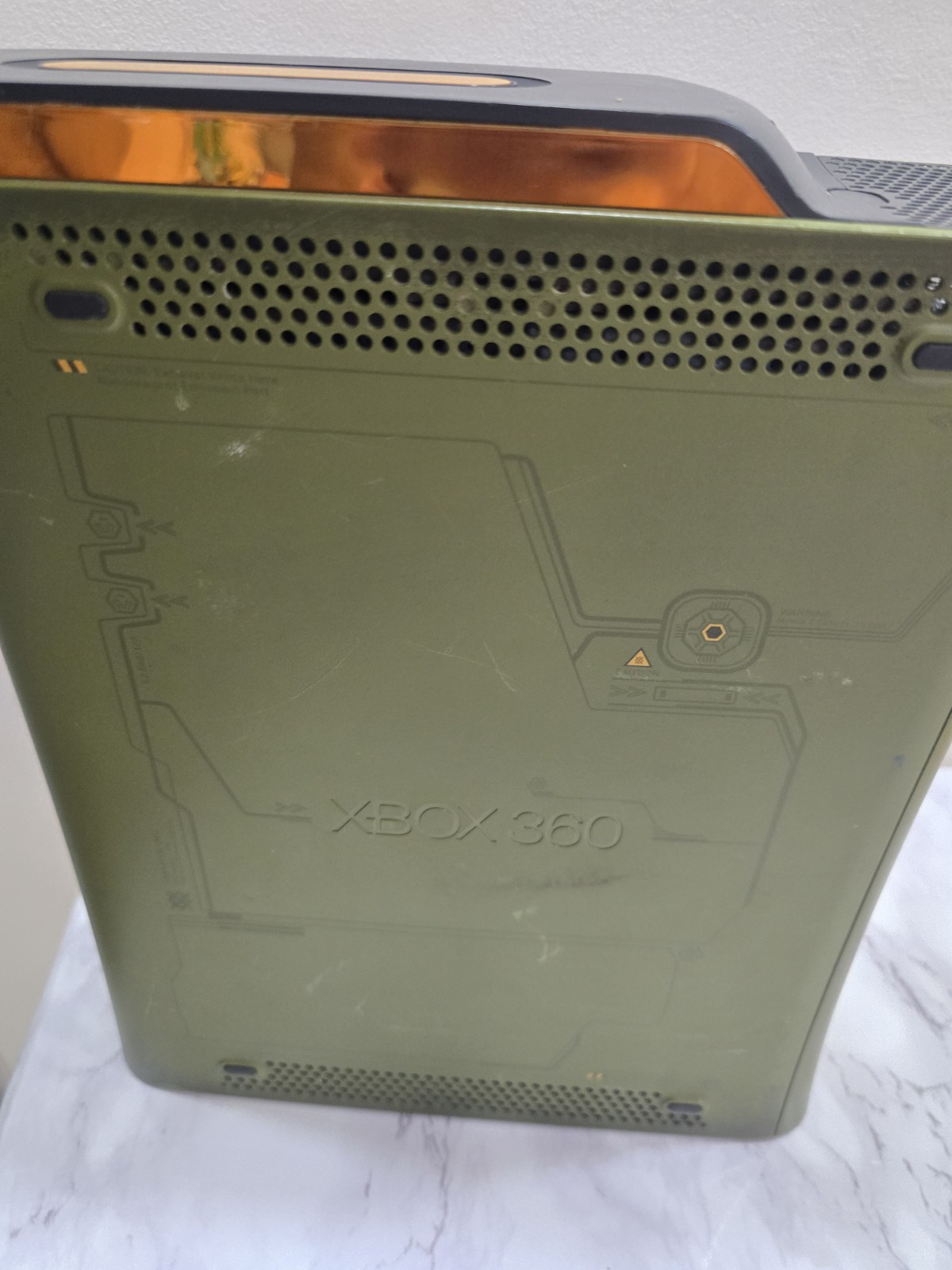 Halo 3 Special Edition Xbox 360 Console Only For Parts Or Repair