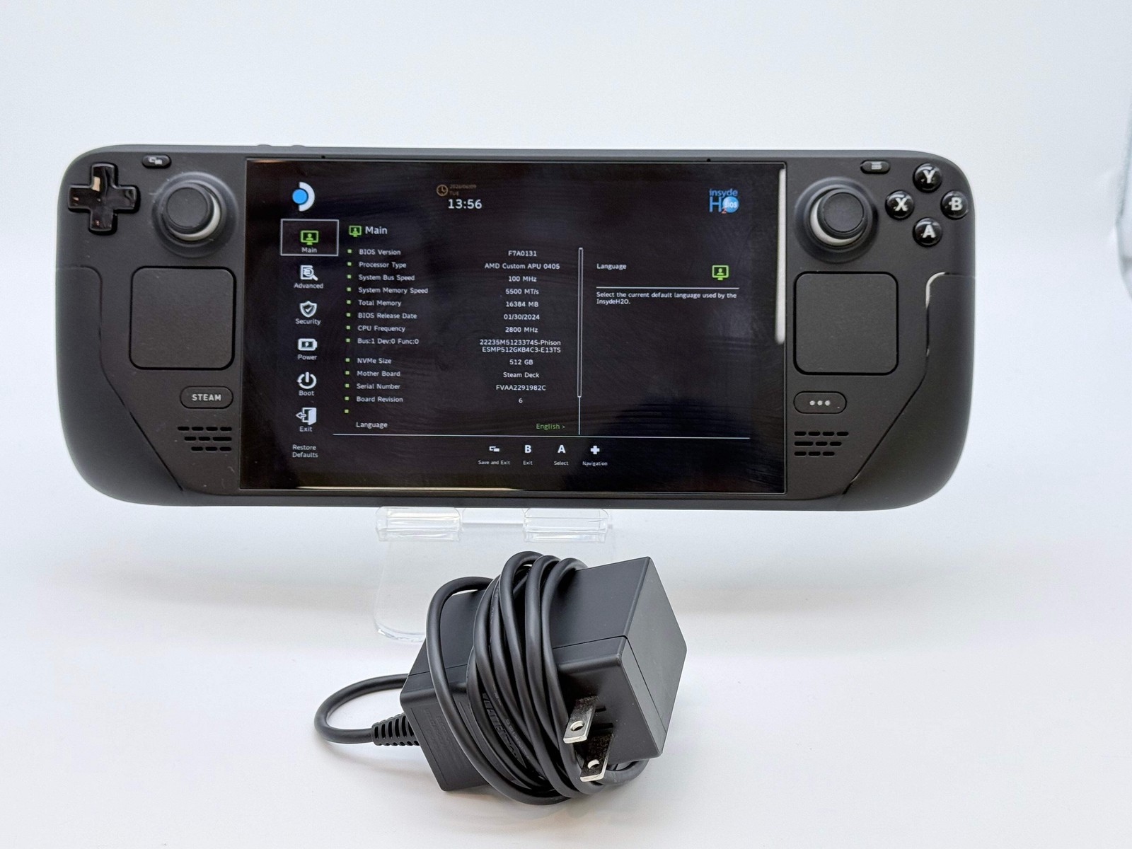 Valve Steam Deck 512GB SSD Handheld Gaming Console Model 1010 16GB RAM