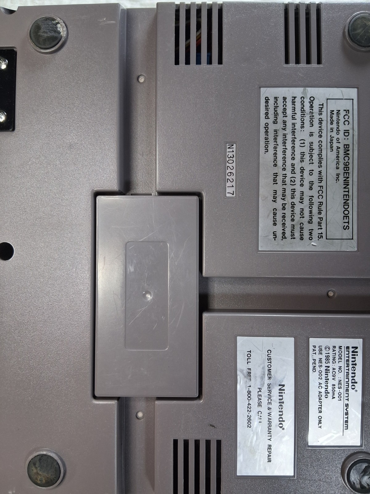 Nintendo NES-001 – Tested & working