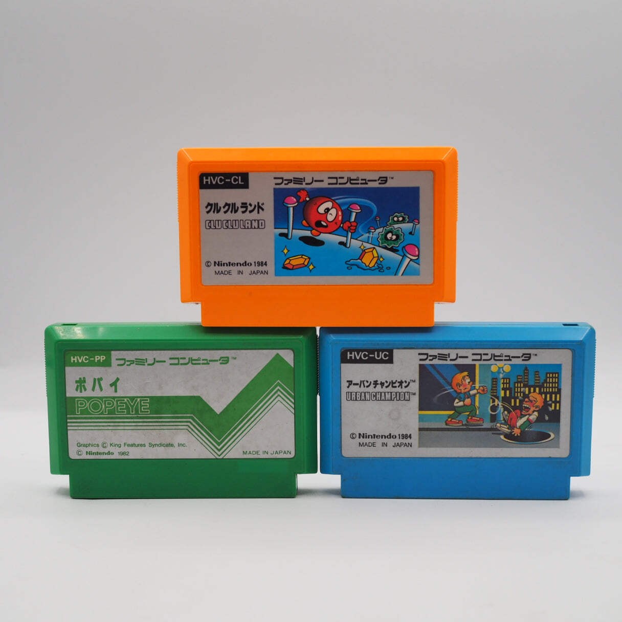 Nintendo New Famicom Console System HVC-101 + Early Famicom Action Games SET