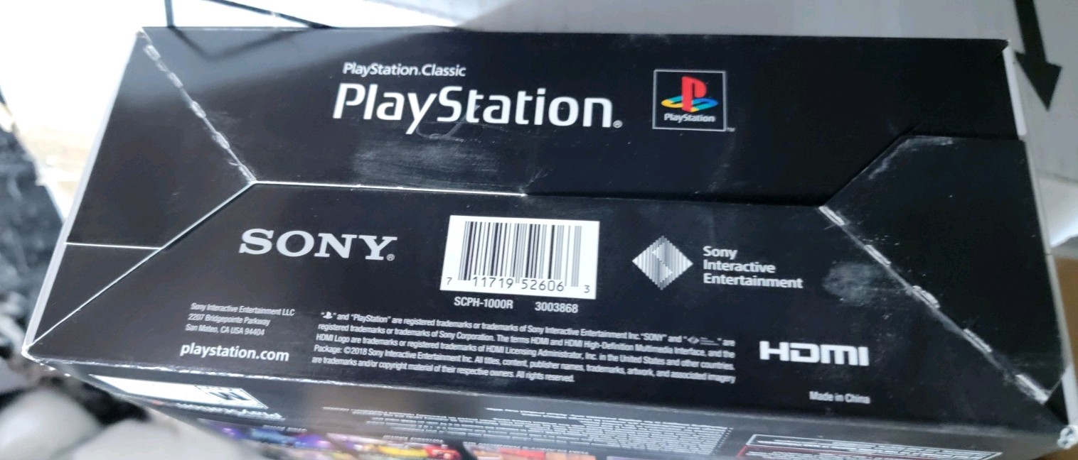 🔥 NEW Authentic Sony PlayStation Classic Mini 2018 Video Game Console PS1