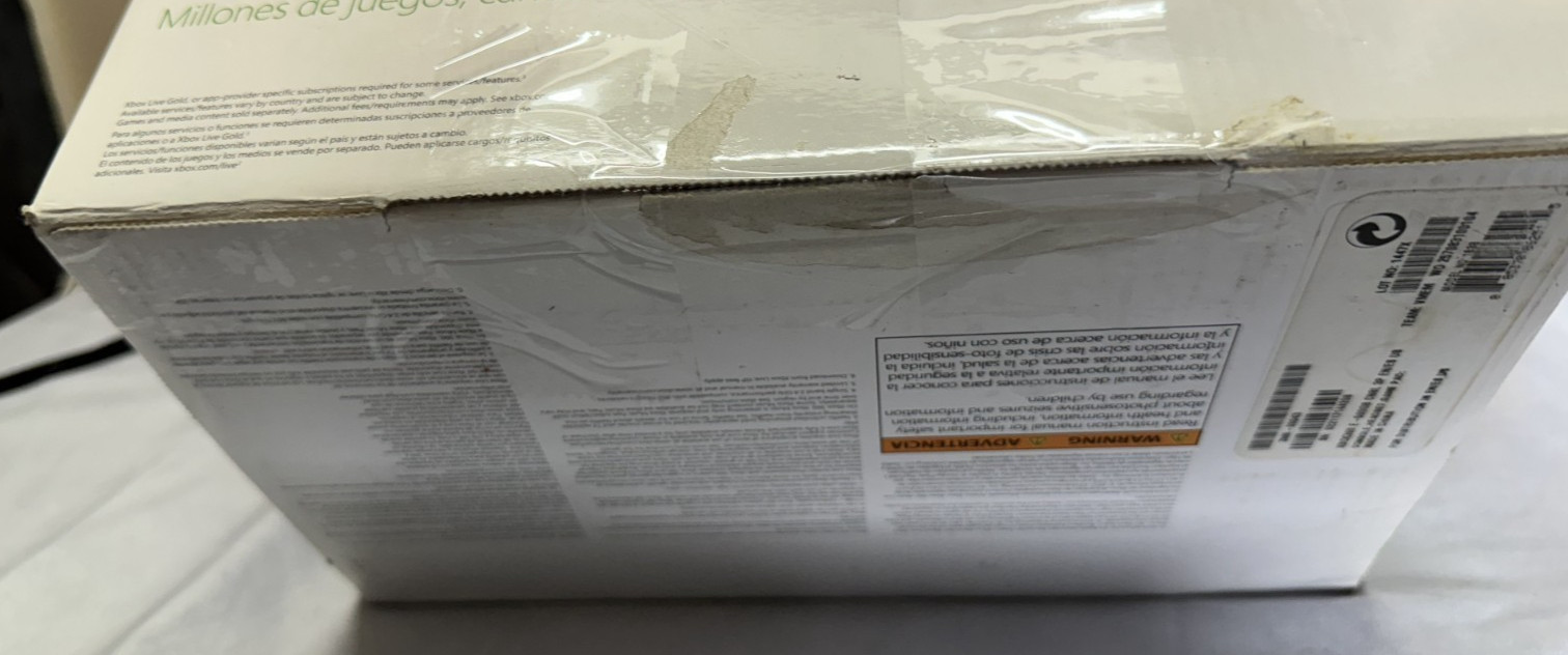 Microsoft Xbox 360 E 500GB Console & Box – USED/WORKS