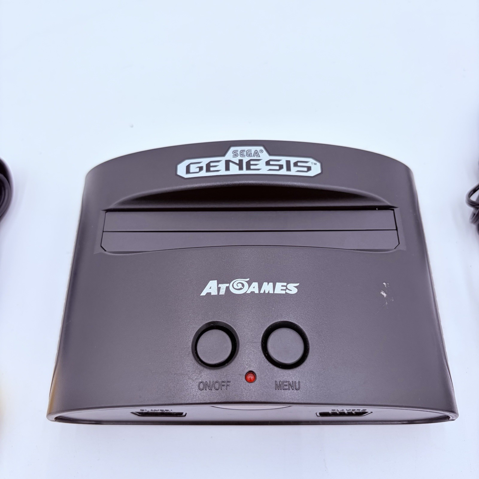 AtGames Sega Genesis Classic Game Console Tested Working AV Cables Power