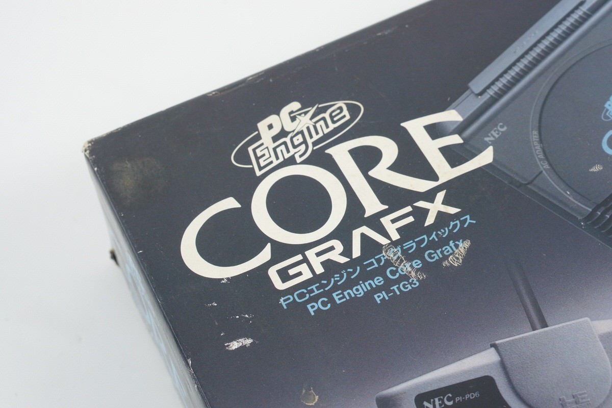 PC-Engine CORE GRAFX Console Boxed PI-TG3 Tested System JAPAN Game 9Z696236A