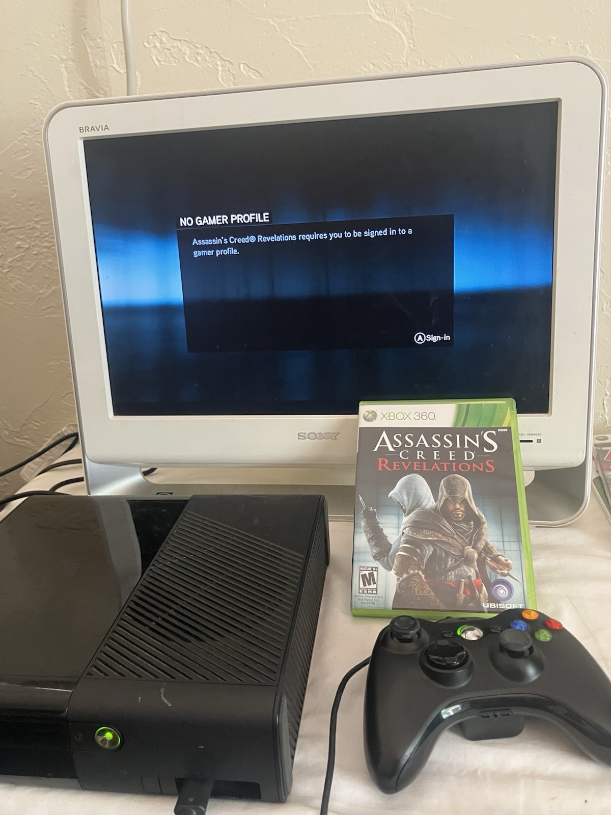 Microsoft Xbox 360 E 250GB Console #1538 W/ 5 Games, Controller, HDMI, Minecraft