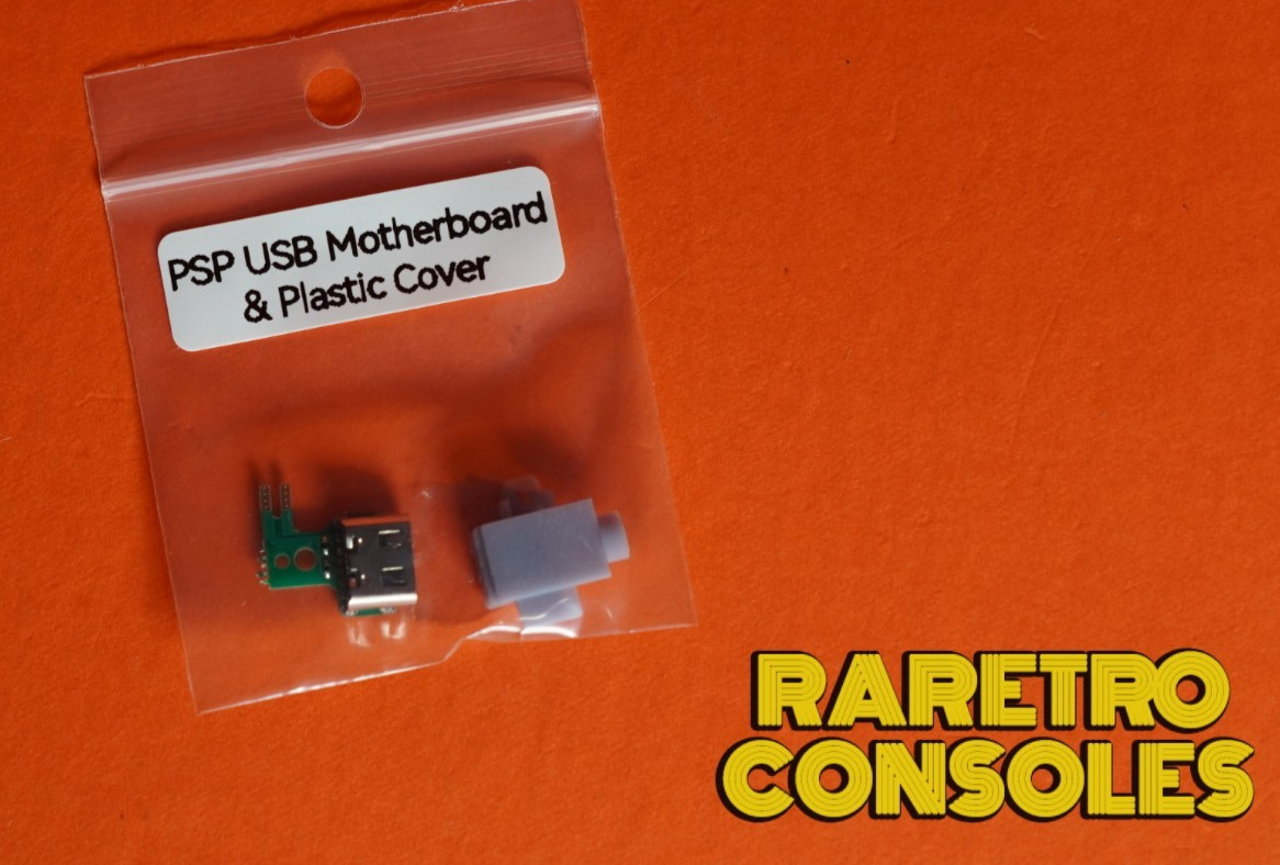 USB-C Charging Mod Kit for Sony PSP 2000 3000 Console Repair Upgrade – PSP USB C
