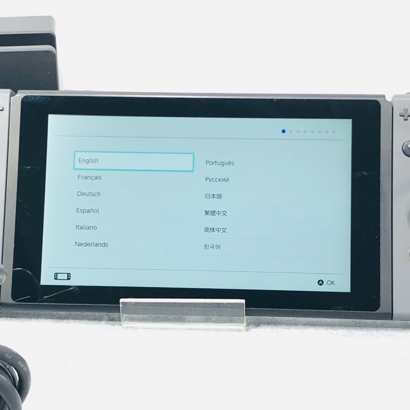 [EX+3] Nintendo Switch V1 Hac-001 2018 Console Region Free gray Japan 26-05-124