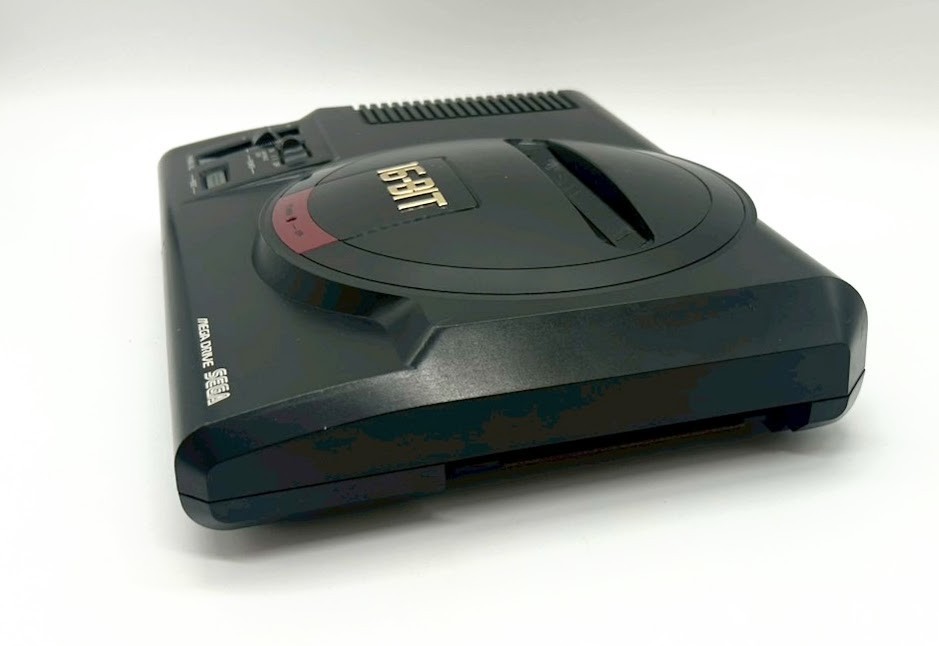 Sega Mega Drive Console HAA-2510 2xController Game Soft No back cover NTSC-J#451