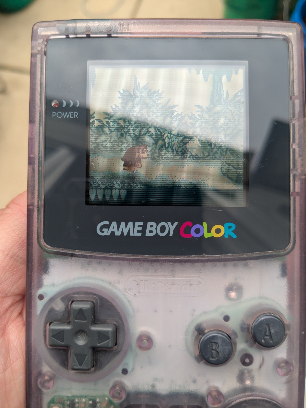 Nintendo Game Boy Color Handheld System – Atomic Purple