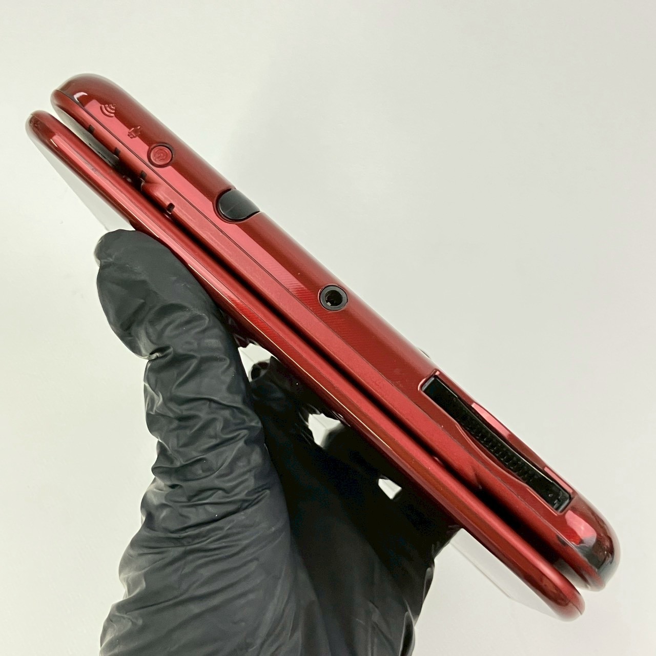 Bottom IPS Nintendo new 3DS LL XL Metallic Red Console Region Japanese Only gg0