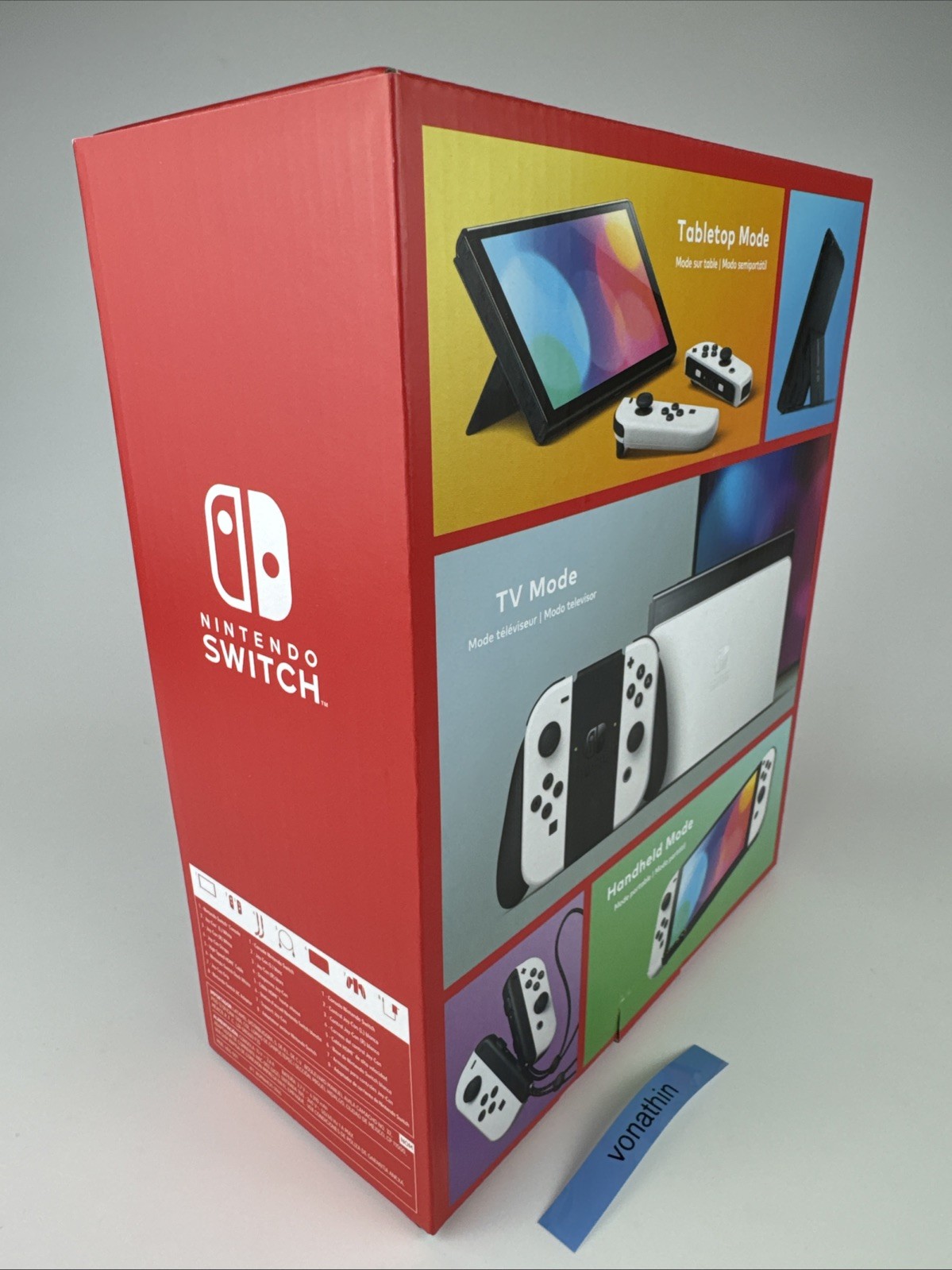 New Nintendo Switch OLED Console Gaming System HEG-001 Black/White