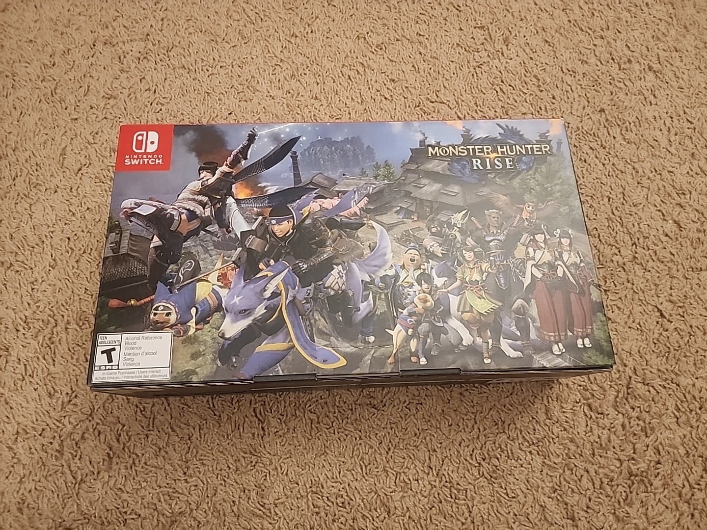 NEW Nintendo Switch Monster Hunter Rise Console – Deluxe Edition Limited Edition