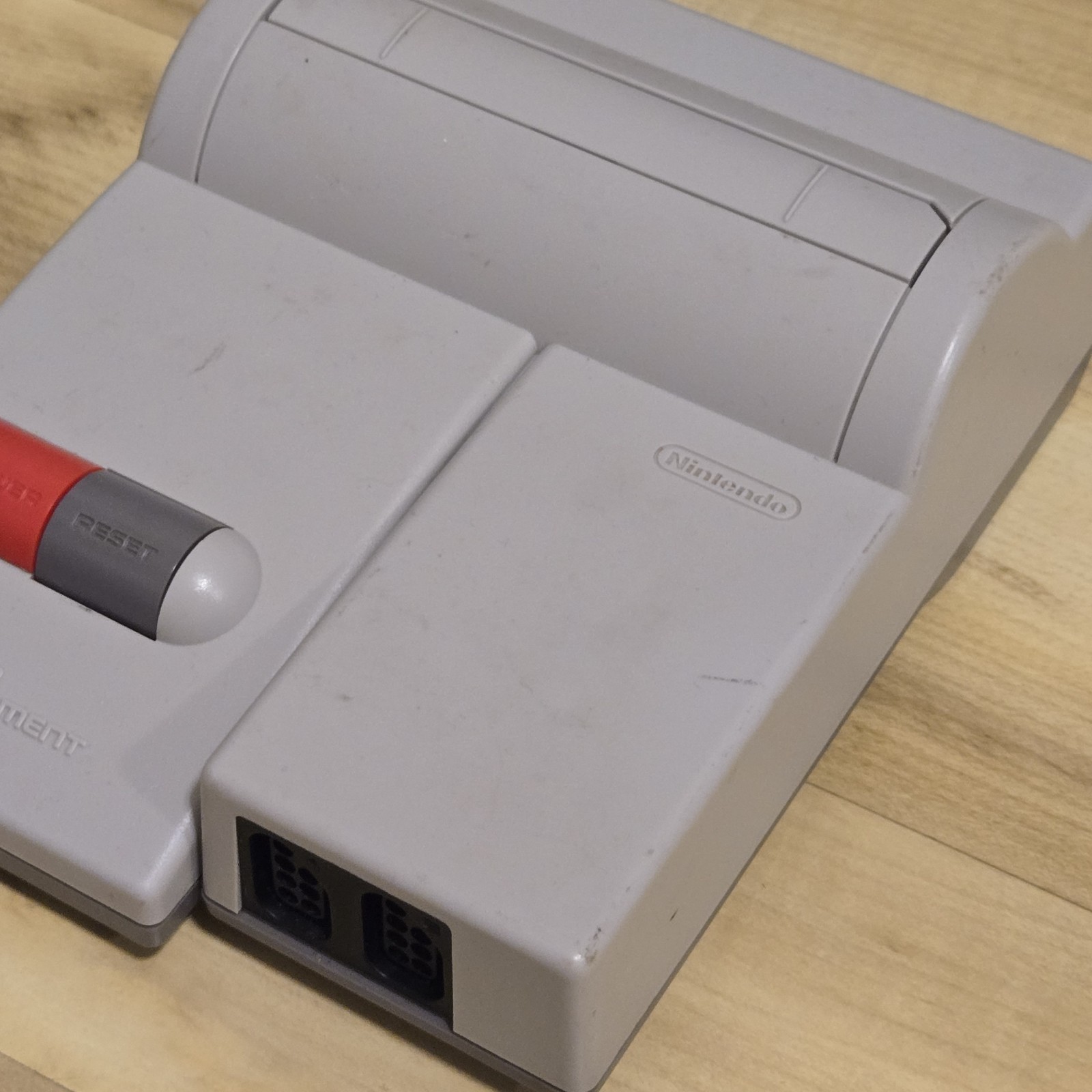 Nintendo NES Top Loader NES-101 Console w/ Super Mario Bros. Gray Tested Works