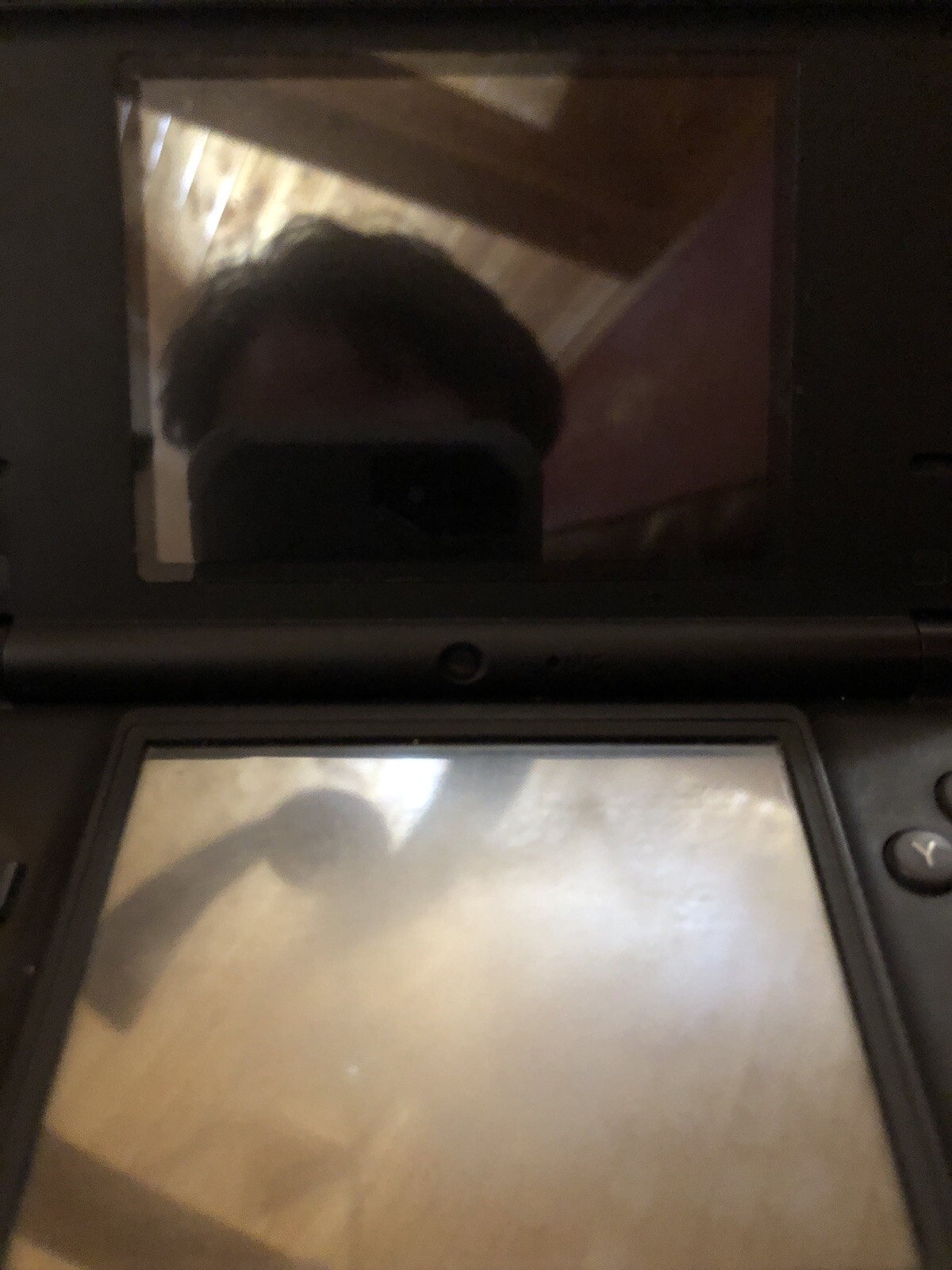 Nintendo DSi Matte Black Handheld System With Charger And Protector Case, Tested