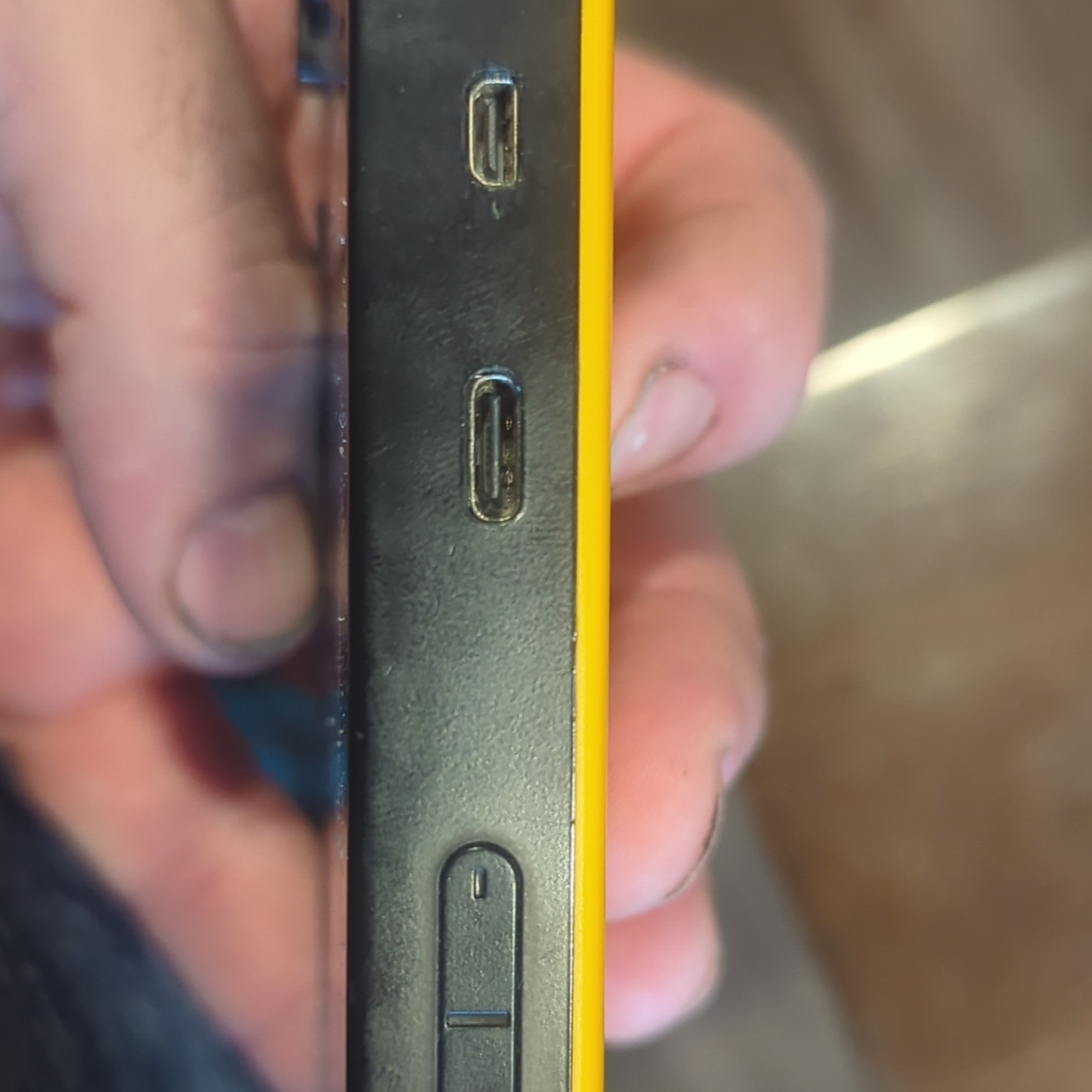 Lot of 2 Retroid Pocket 2+ Yellow/Black Handheld Android 32GB Wi-Fi USB-C HDMI