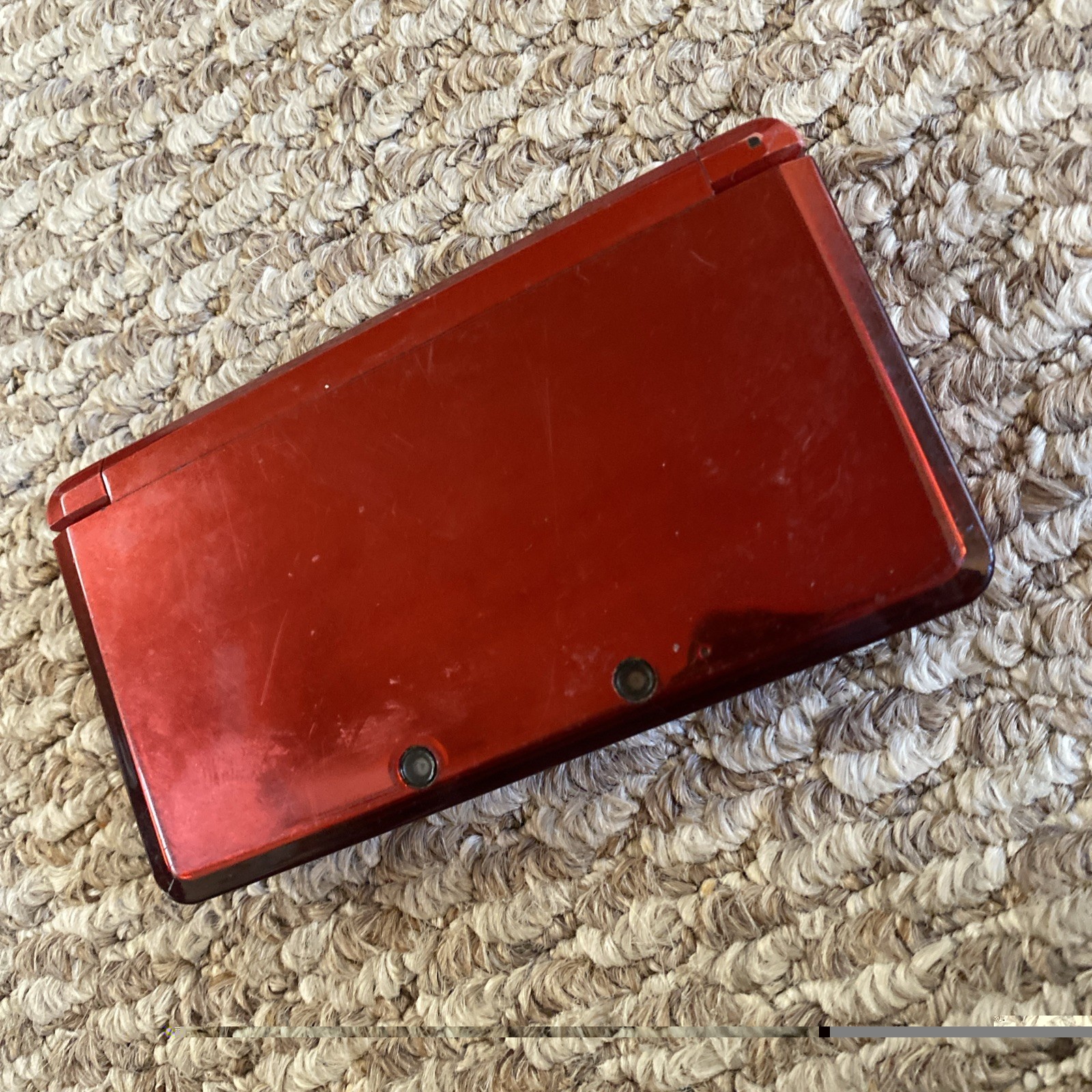 Red Black Nintendo 3ds CTR-001 Lot Of 2 Different Issues READ