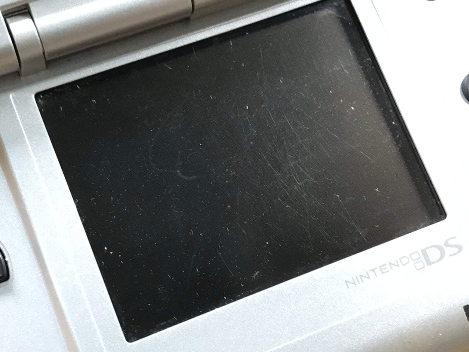 Nintendo DS Platinum Silver Console Nintendo Japan – With Defects LG9510