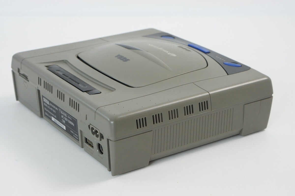 Sega Saturn GREY Console HST-3210 -21Pin Drive- Tested System NTSC-J B52085503