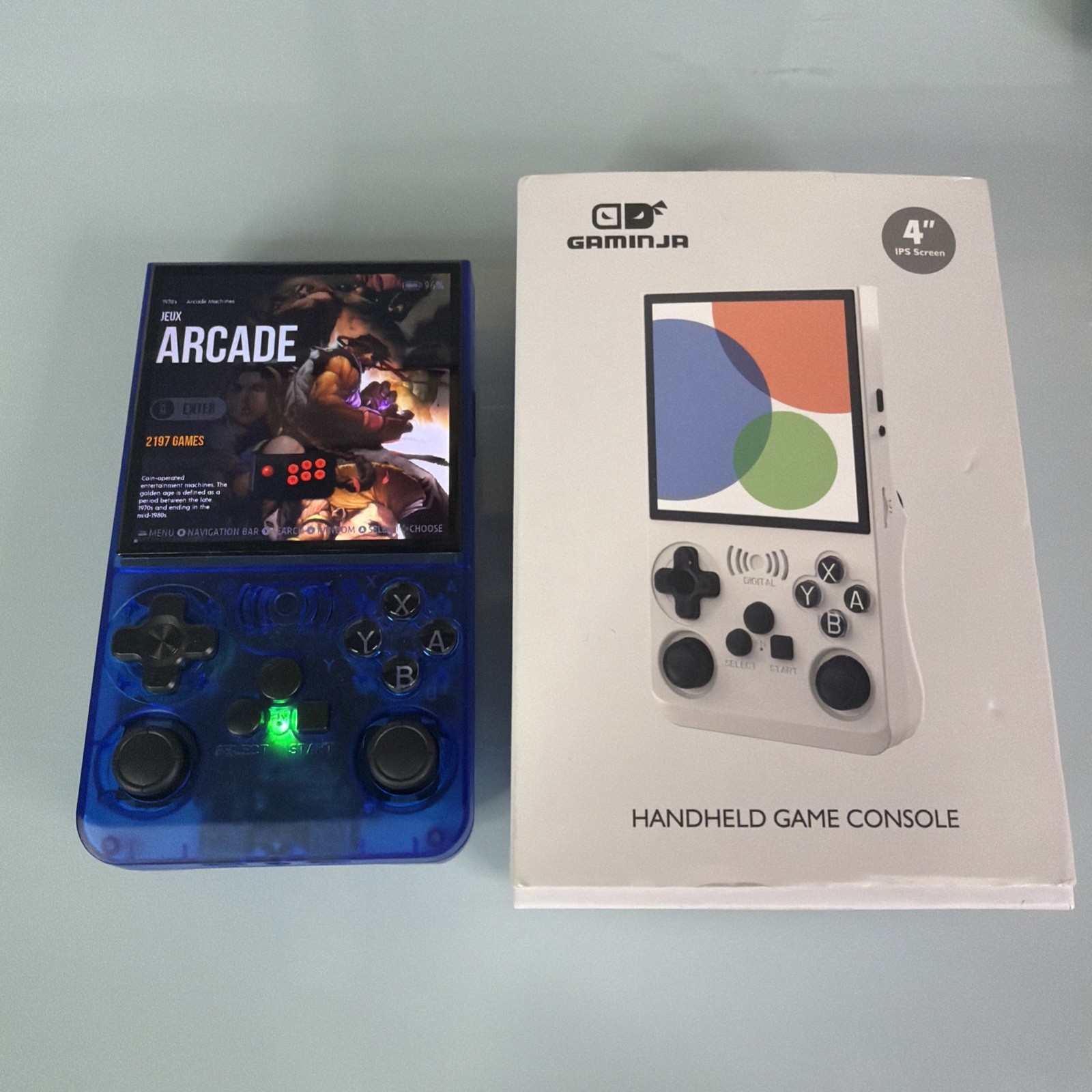 GAMINJA ANS13 Handheld Electronic Portable Pocket Video Player 64GB Gaming Conso