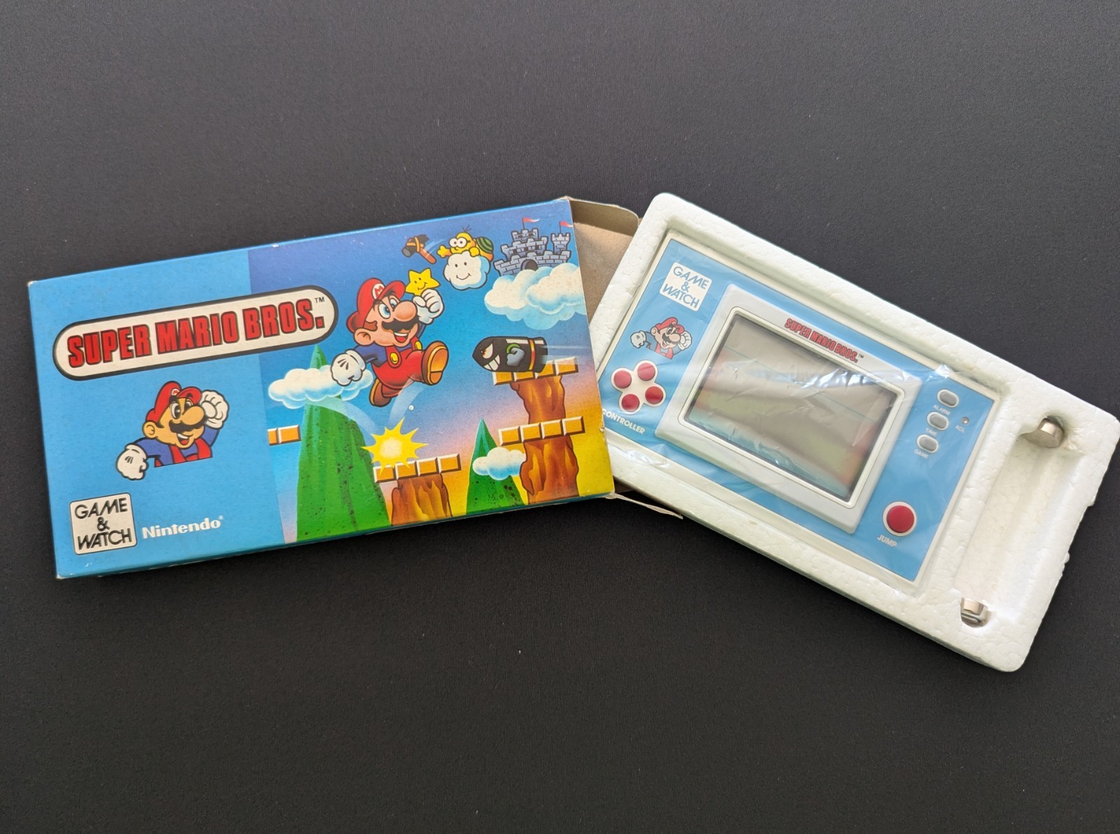 1988 Nintendo Game ＆ Watch (YM-105) Super Mario Bros Video Game (Clean & Tested)