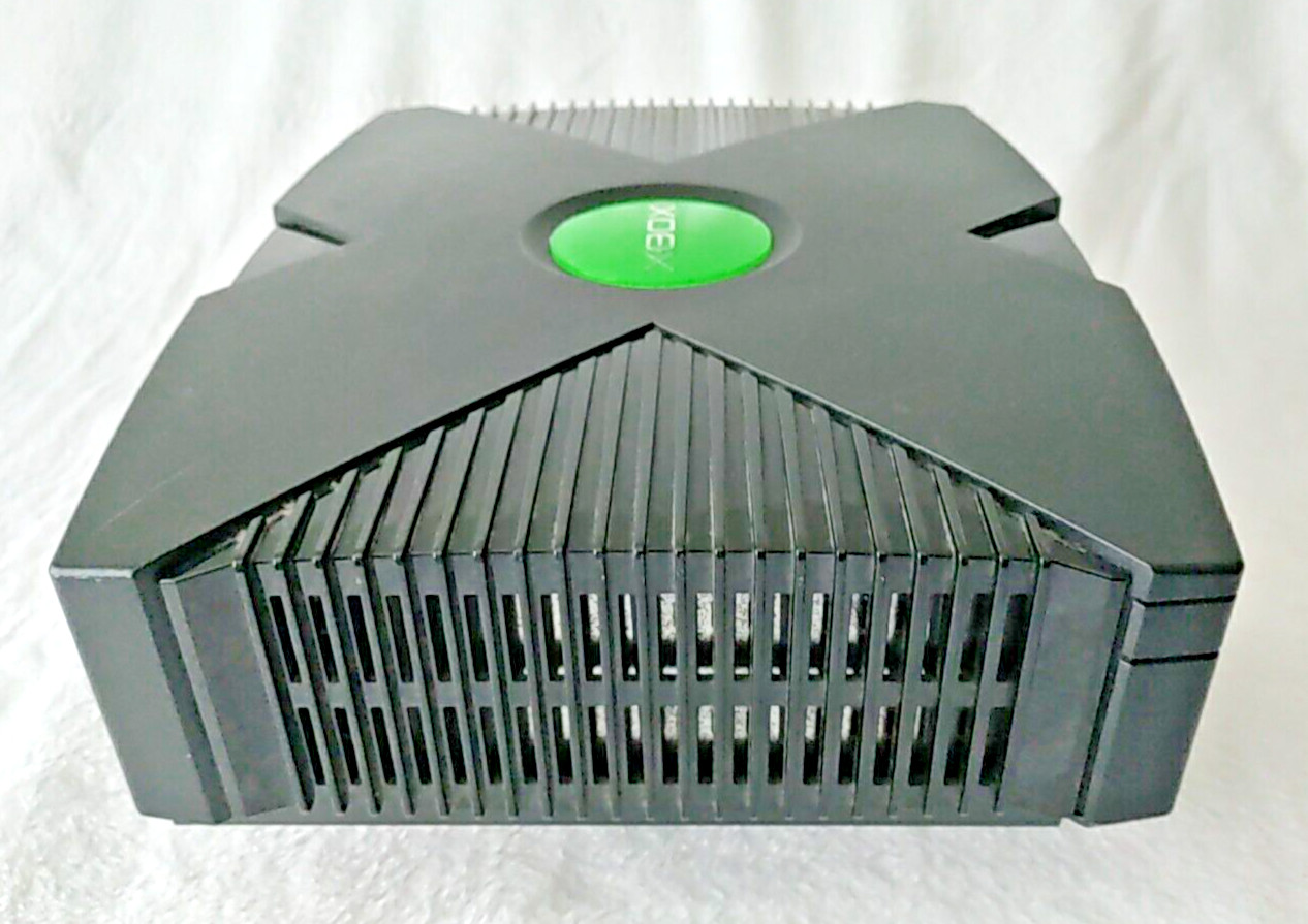 Microsoft Original Xbox Console -DVD Movie Playback-read disc and Remote Control