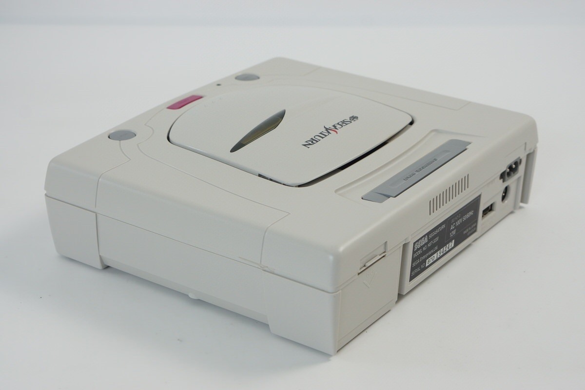 Sega Saturn Console Boxed WHITE HST-3220 Tested System SS NTSCJ Made in JAPAN 47