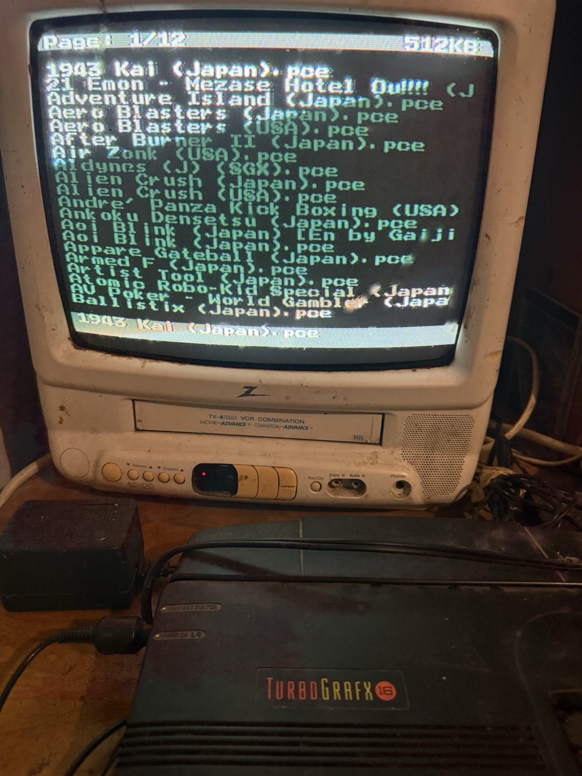 NEC TURBOGRAFX-16 Console Bundle w/ Turbo Everdrive 2 Controllers Hookups Works