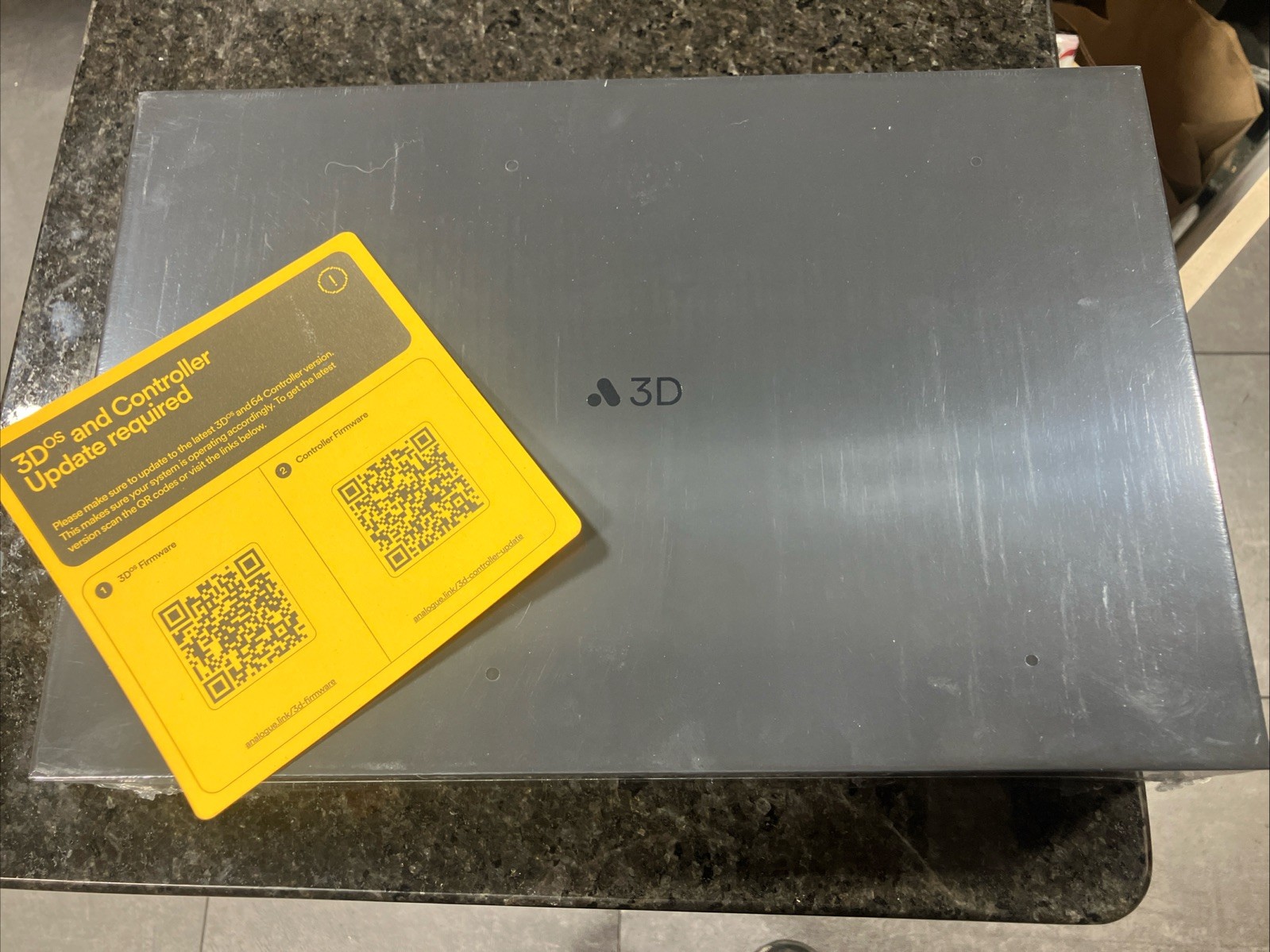 Analogue 3D Black N64 FPGA console New – In Hand – SEALED – SHIPS FAST!