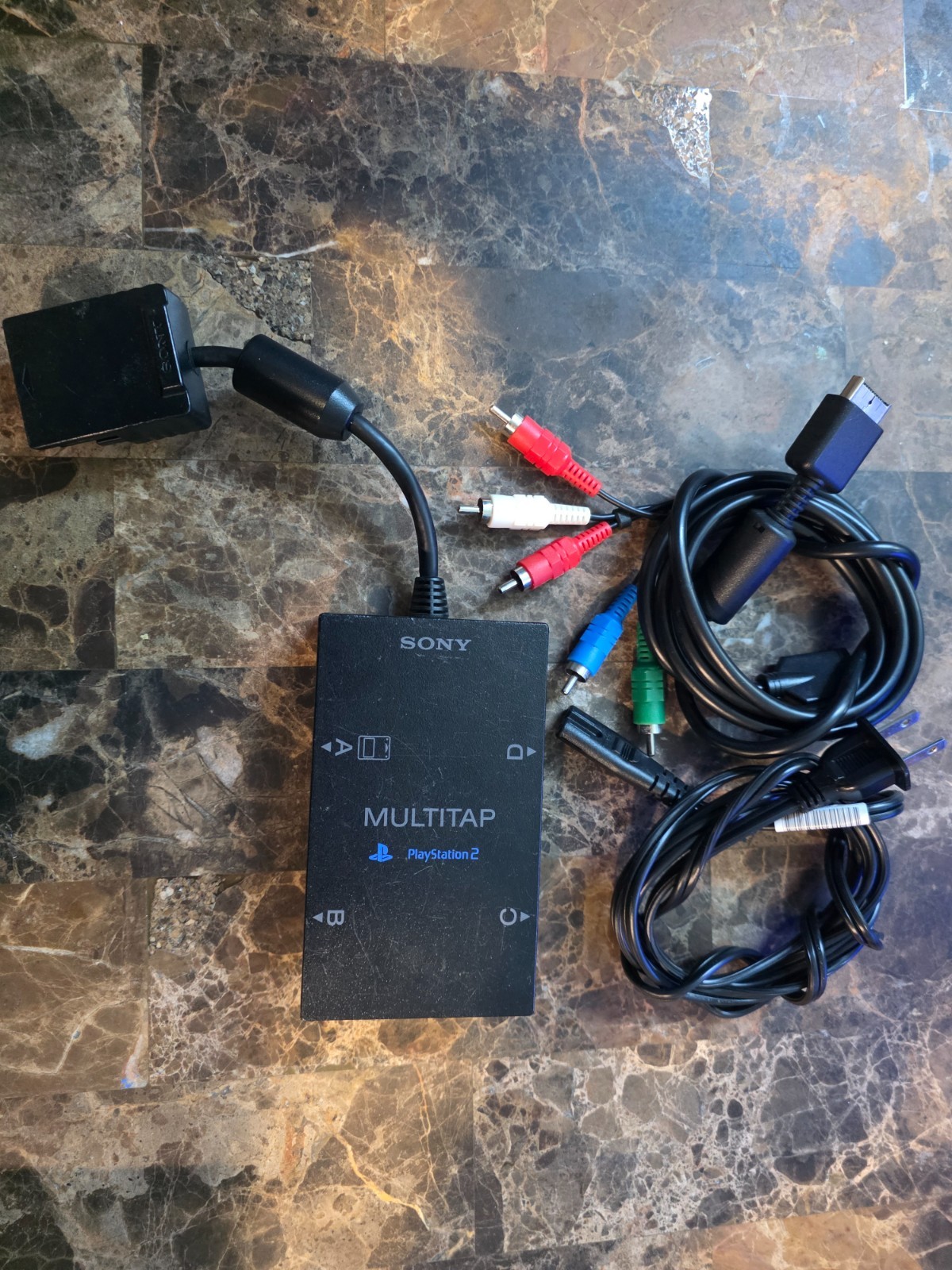 Fat PS2 Console +21 games + Extra controller + Multitap(Please read description)