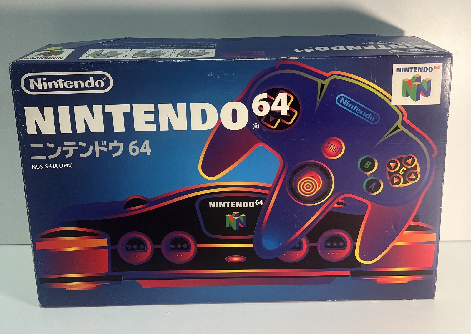 NINTENDO 64 SYSTEM CONSOLE W/ESPANSION PACK & DONKEY KONG 64 NTSC JAPAN TESTED