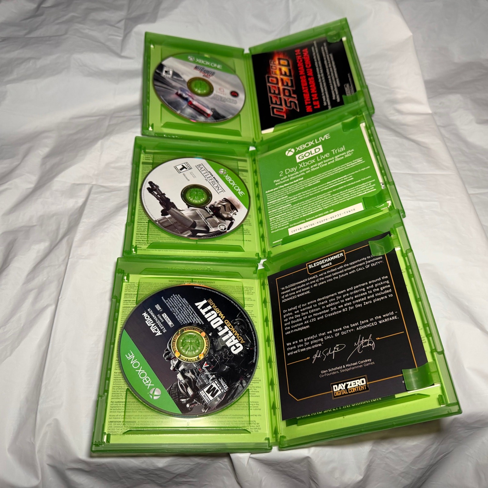 Original Microsoft Xbox One Model 1540 Console With Games, Box & Extras Read