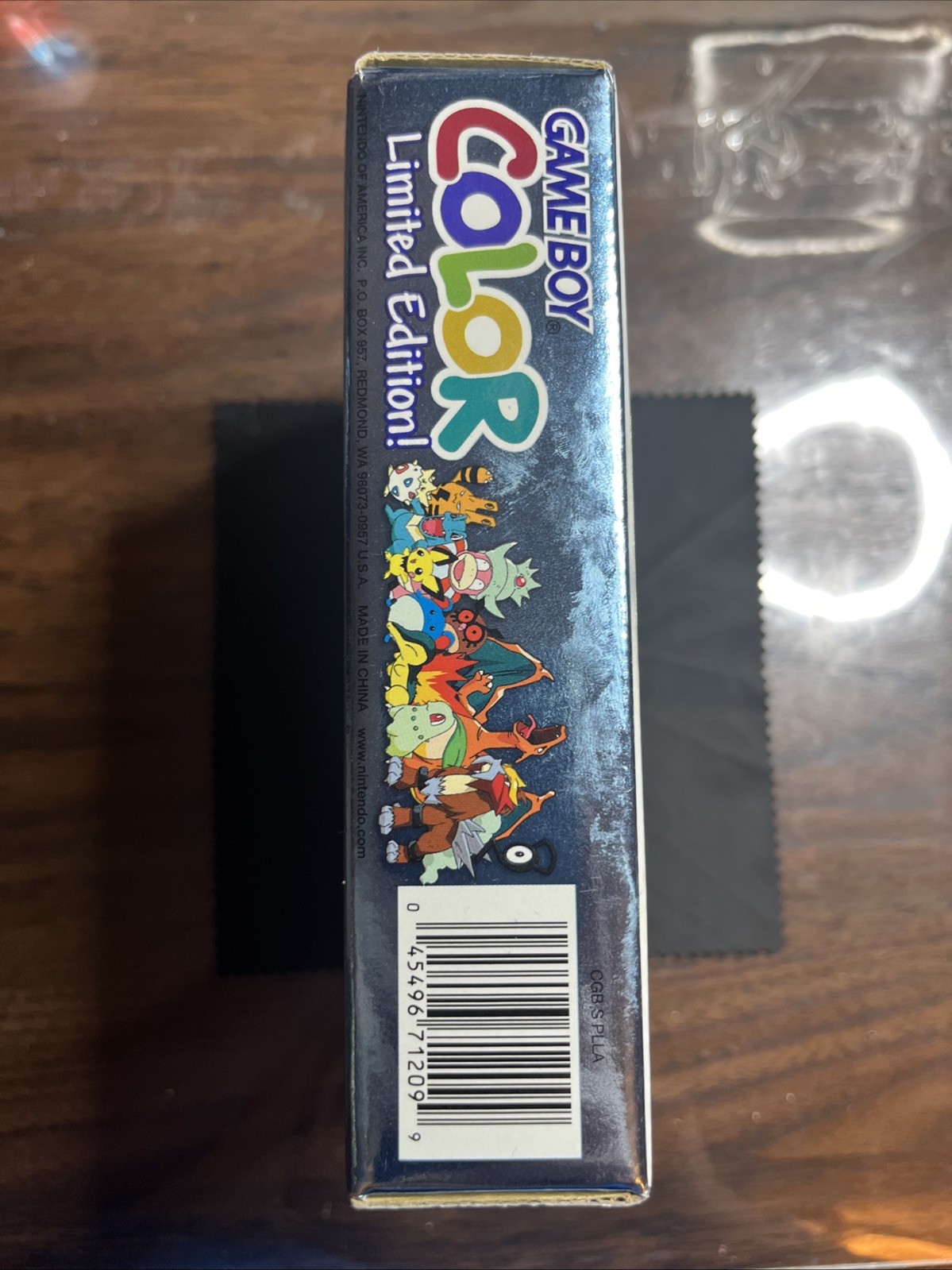 Unused Nintendo GameBoy Color Pikachu Edition Limited Edition GameBoy Color