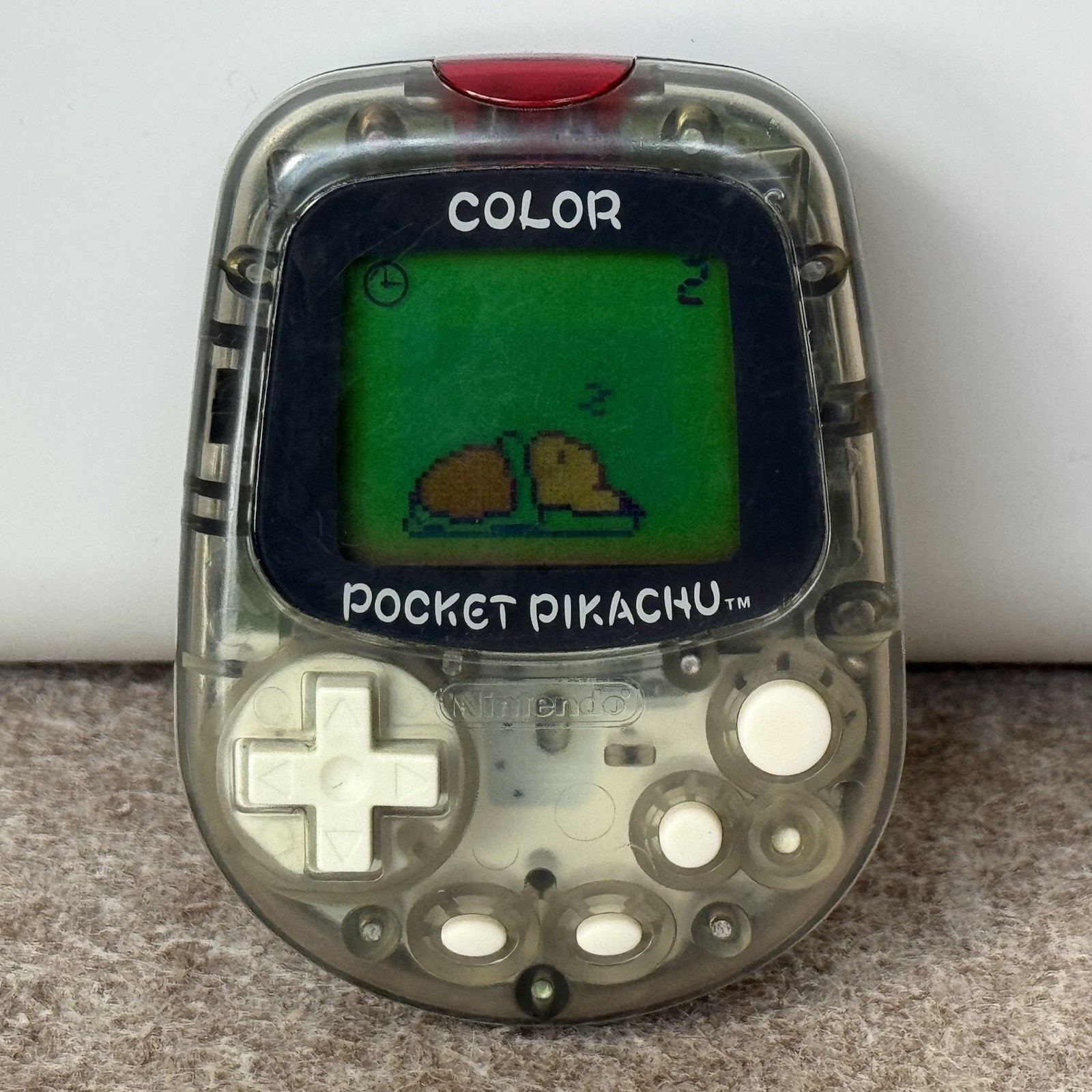 Nintendo Color Pocket Pikachu Clear Virtual Pet Pedometer MPG-002 JP | US SELLER