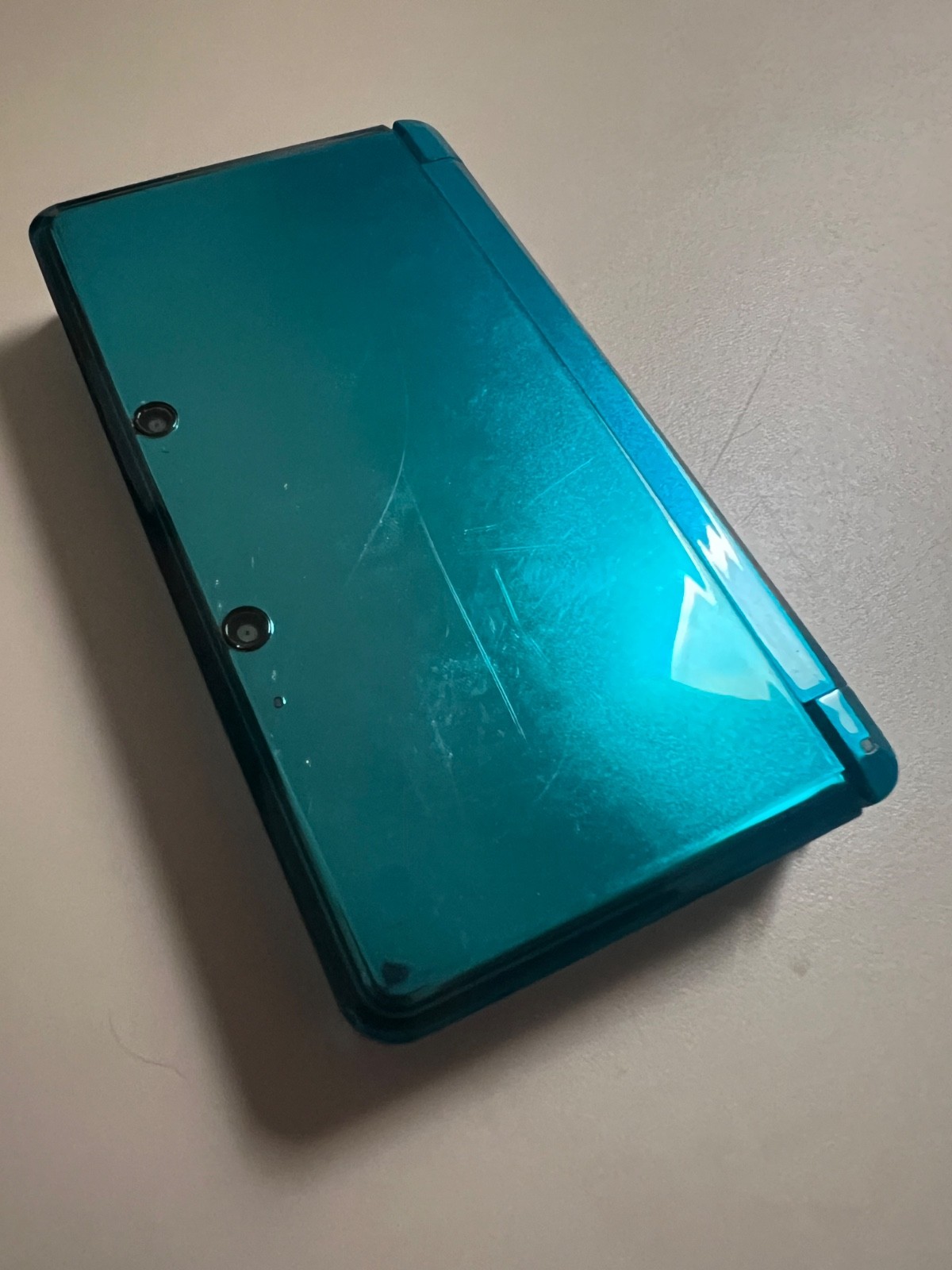 Nintendo 3DS Handheld System – Aqua Blue – No Charger