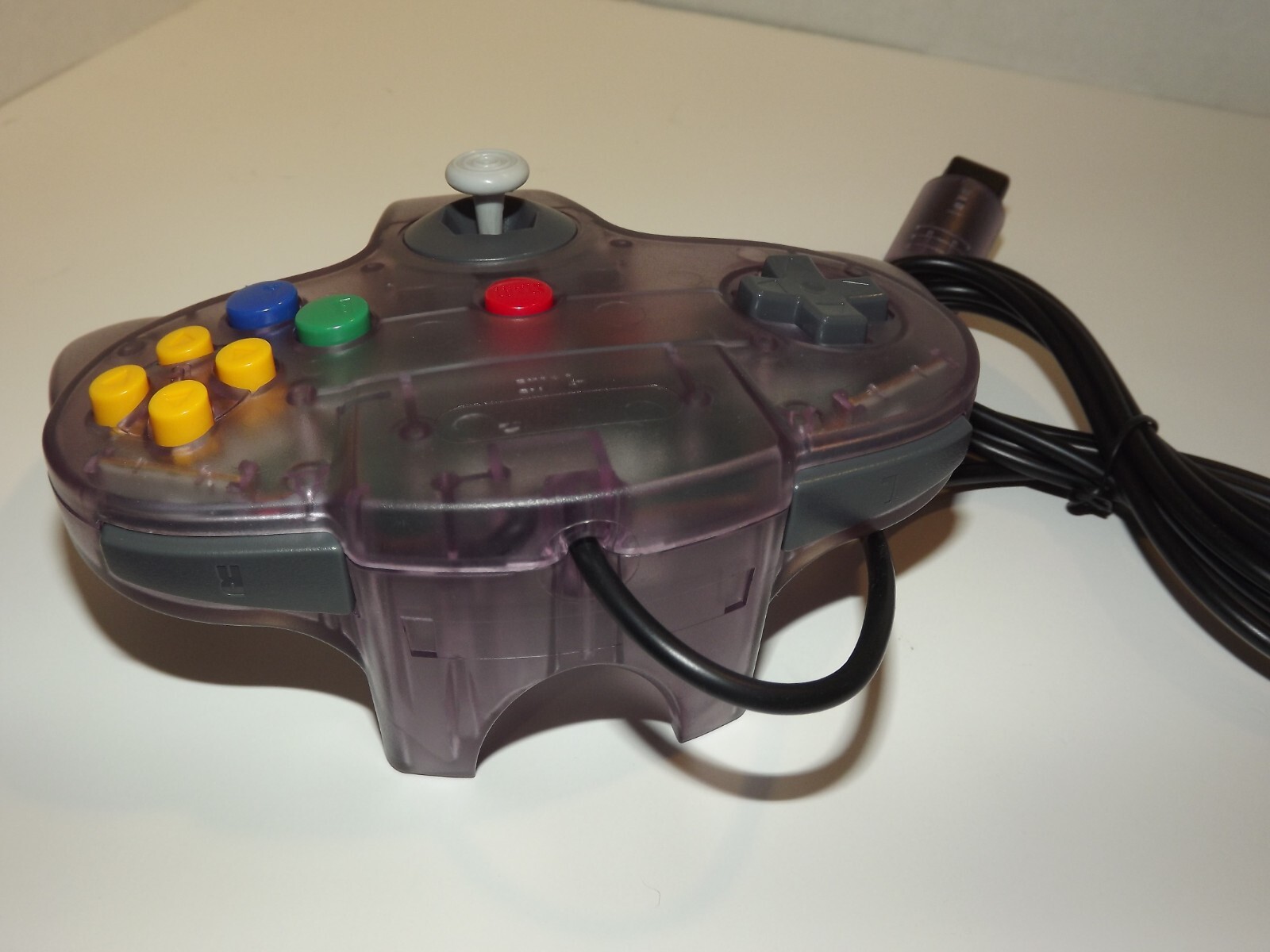 Nintendo 64 N64 Atomic Purple Console w/ Controller Cables Tested 30-Day Wty