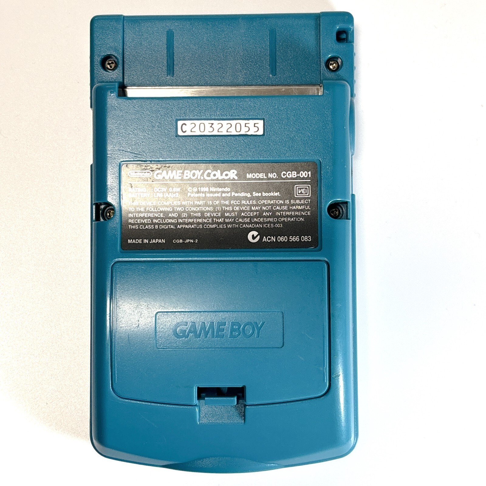 Nintendo Gameboy Color Blue Japan Pokemon Gold Silver The Legend of Zelda Set