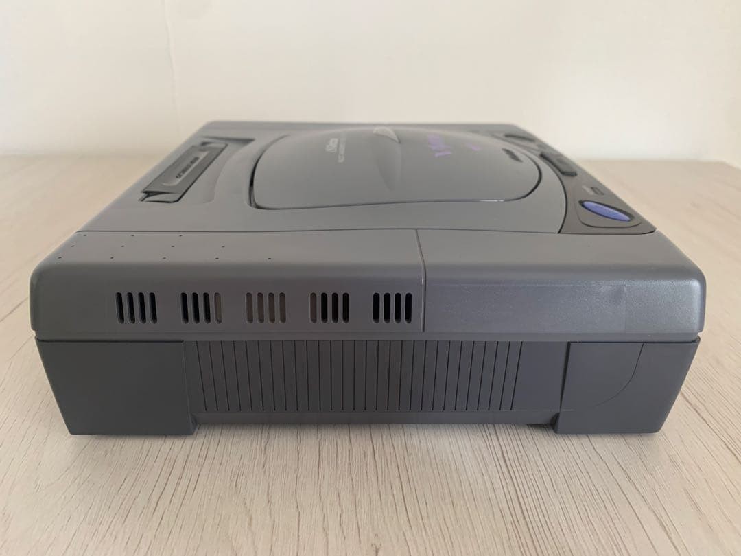 Victor V Saturn JVC RG-JX2 Video Console System Sega with 3Games Tested