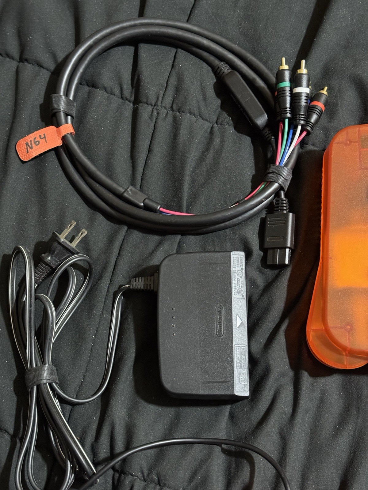 Funtastic Fire Orange N64 Tim Worthington RGB HD Retrovision Premium Bundle