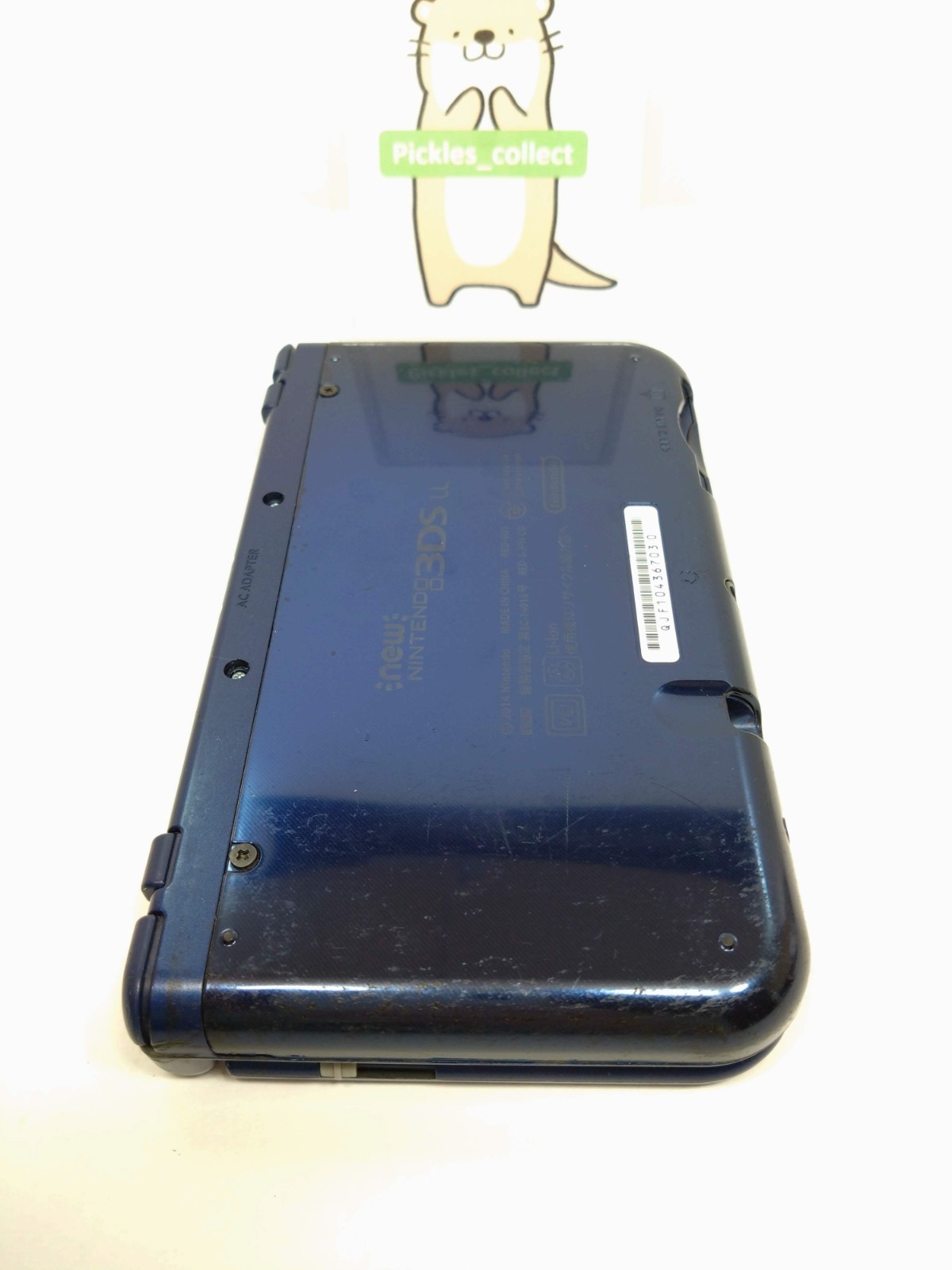 Nintendo New 3DS LL XL Metallic Blue RED-001 w/Stylus 4GB Japanese Tested 0511E