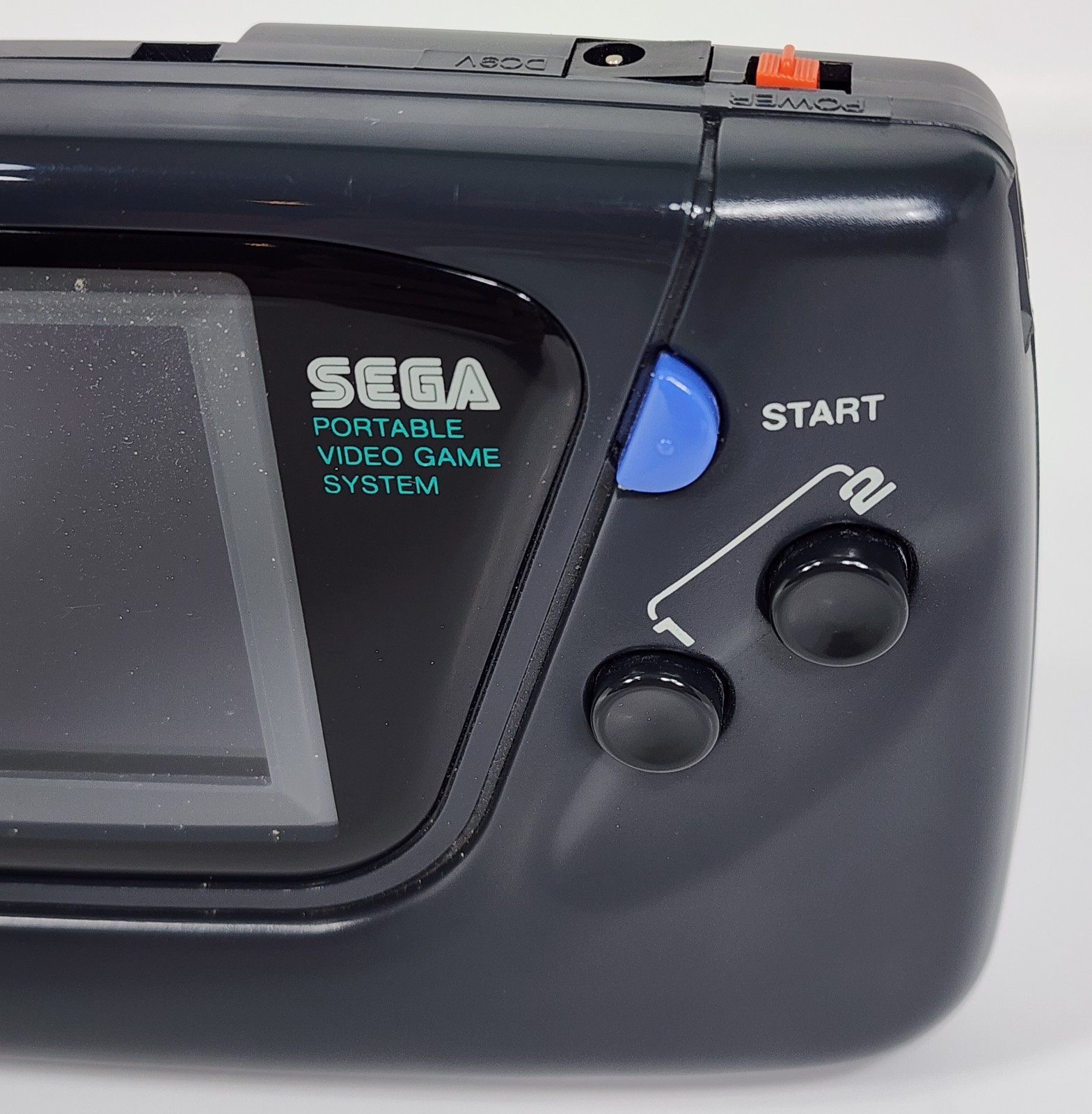 Sega Game Gear Handheld Console 2110 Black FOR REPAIR/PARTS ONLY