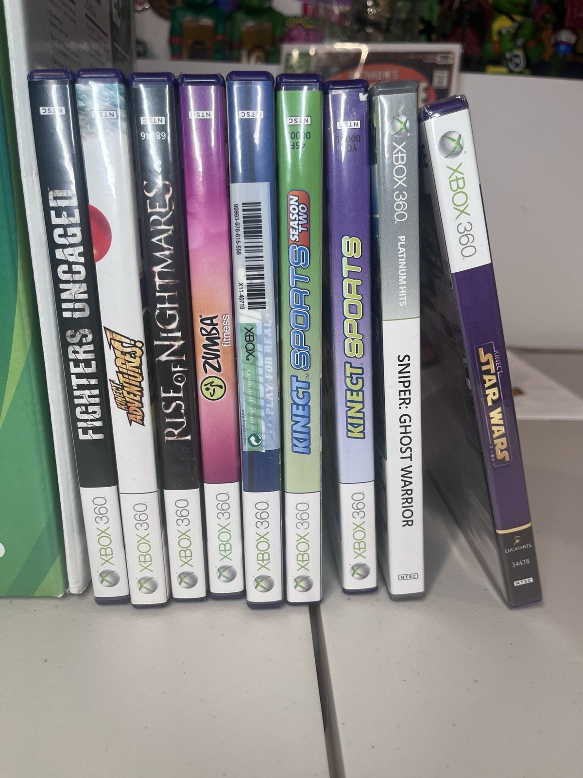 xbox 360 S 4gb console with kinect, Games, & Extra Controller