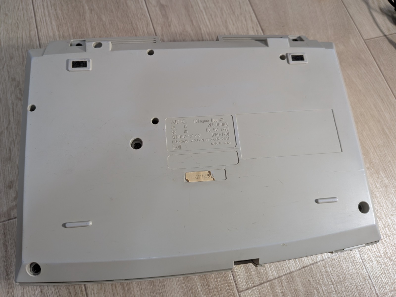 NEC PC Engine DUO-RX DUO RX DUORX Console Console System Tested Work