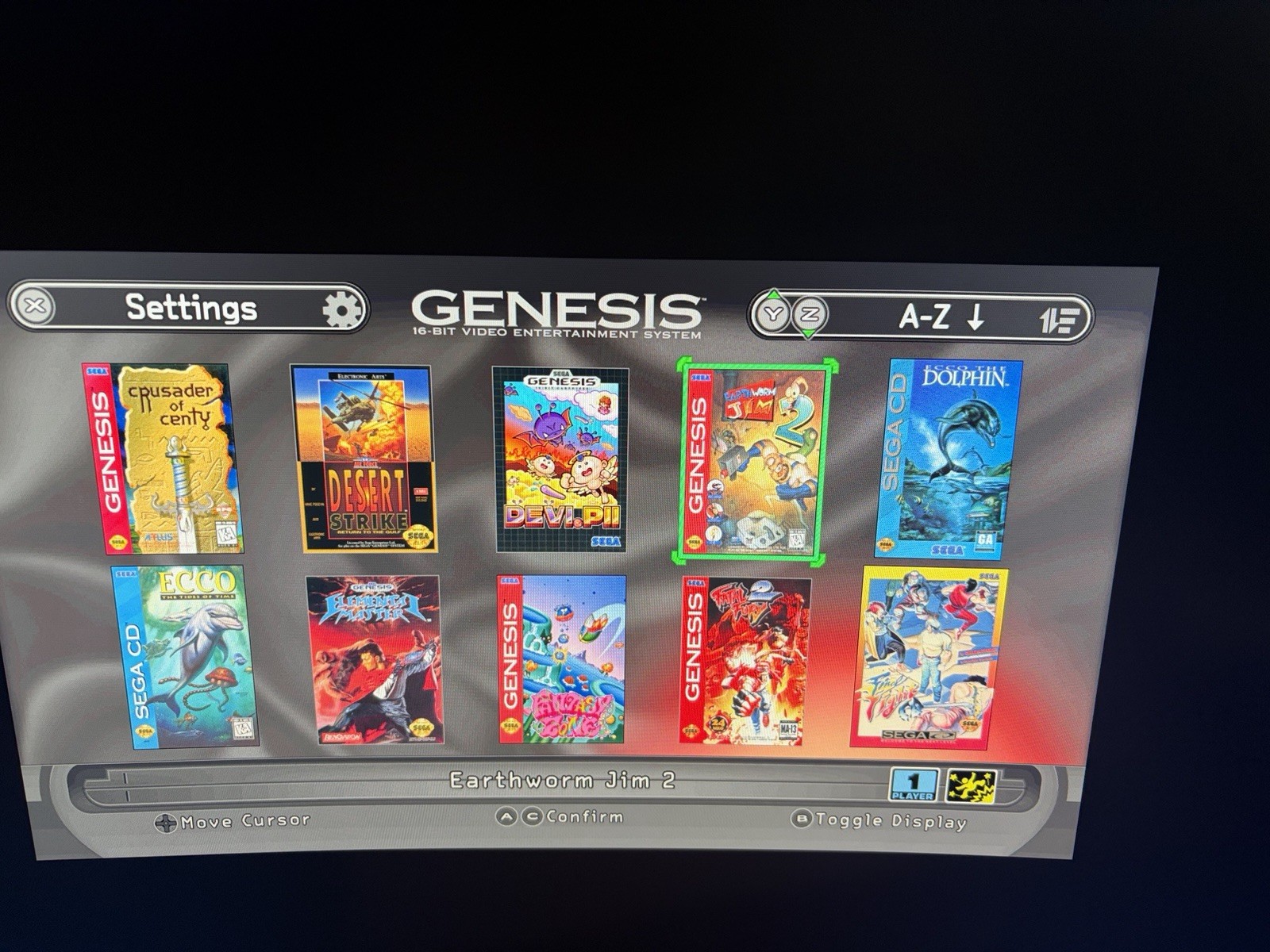 Sega Genesis Mini 2 US Version Controller Power Cable and Adapter