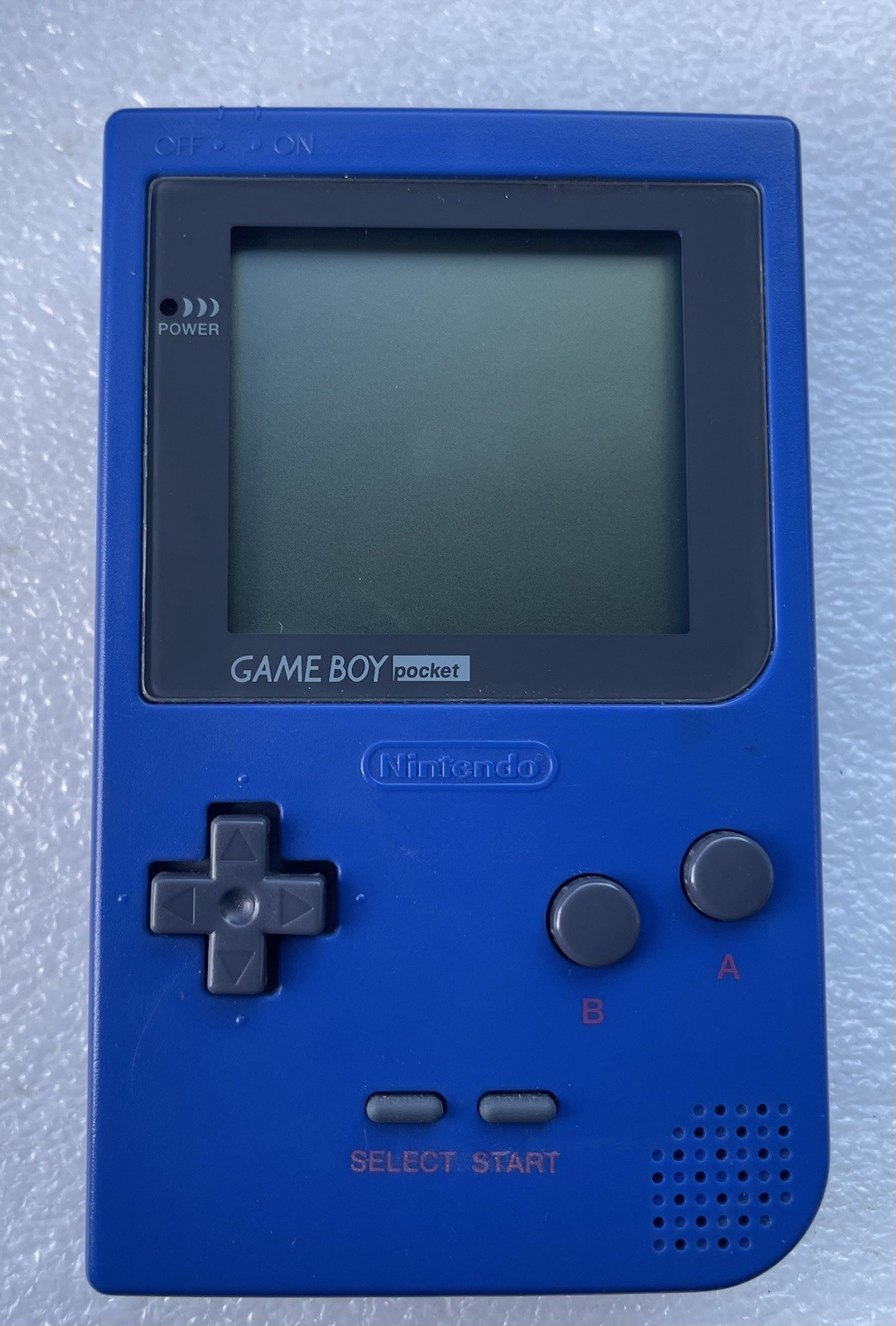 Nintendo Game Boy Pocket Blue Handheld Console MGB-001 Tetris & accessories