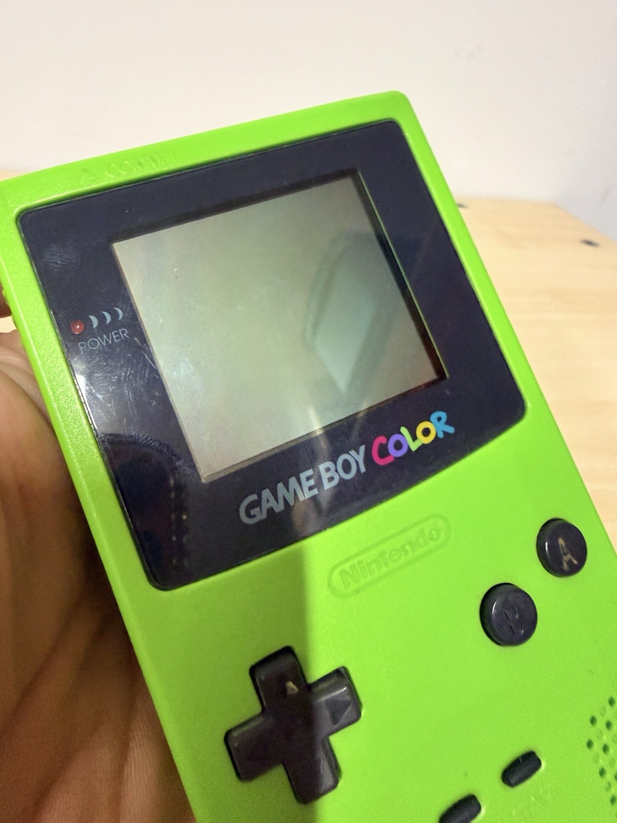 Nintendo Game Boy Color Kiwi/Lime Green Handheld System (CGB-001) [Tested/Works]