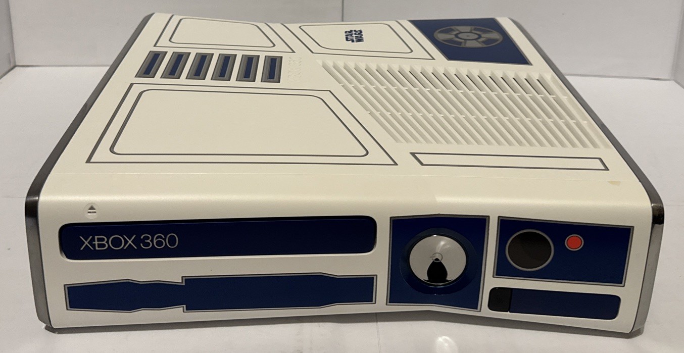 Star Wars R2-D2 Limited Edition CIB Complete Xbox 360 Matching Serial w C-3PO