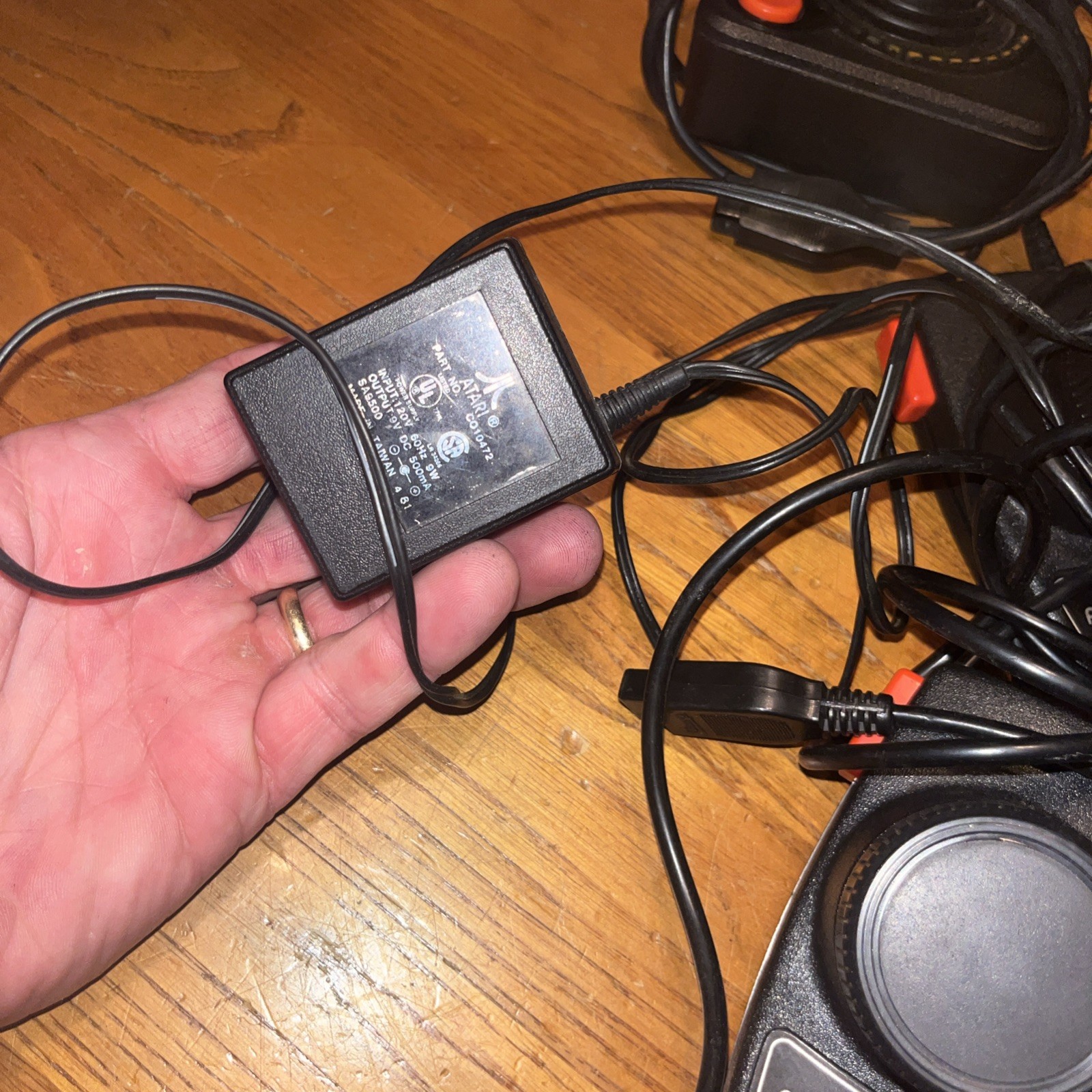 Atari 7800 ProSystem Video Game Console and Several controllers Read UNTESTED