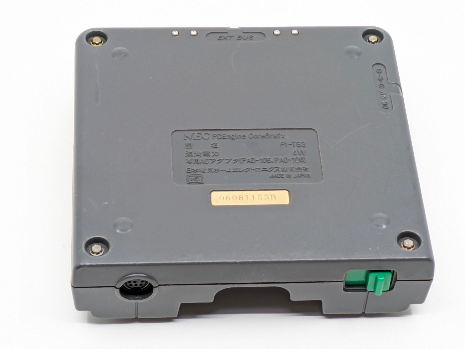 NEC PC Engine Core Grafx (PI-TG3) Tested Complete Set Controller PAD-105 AC